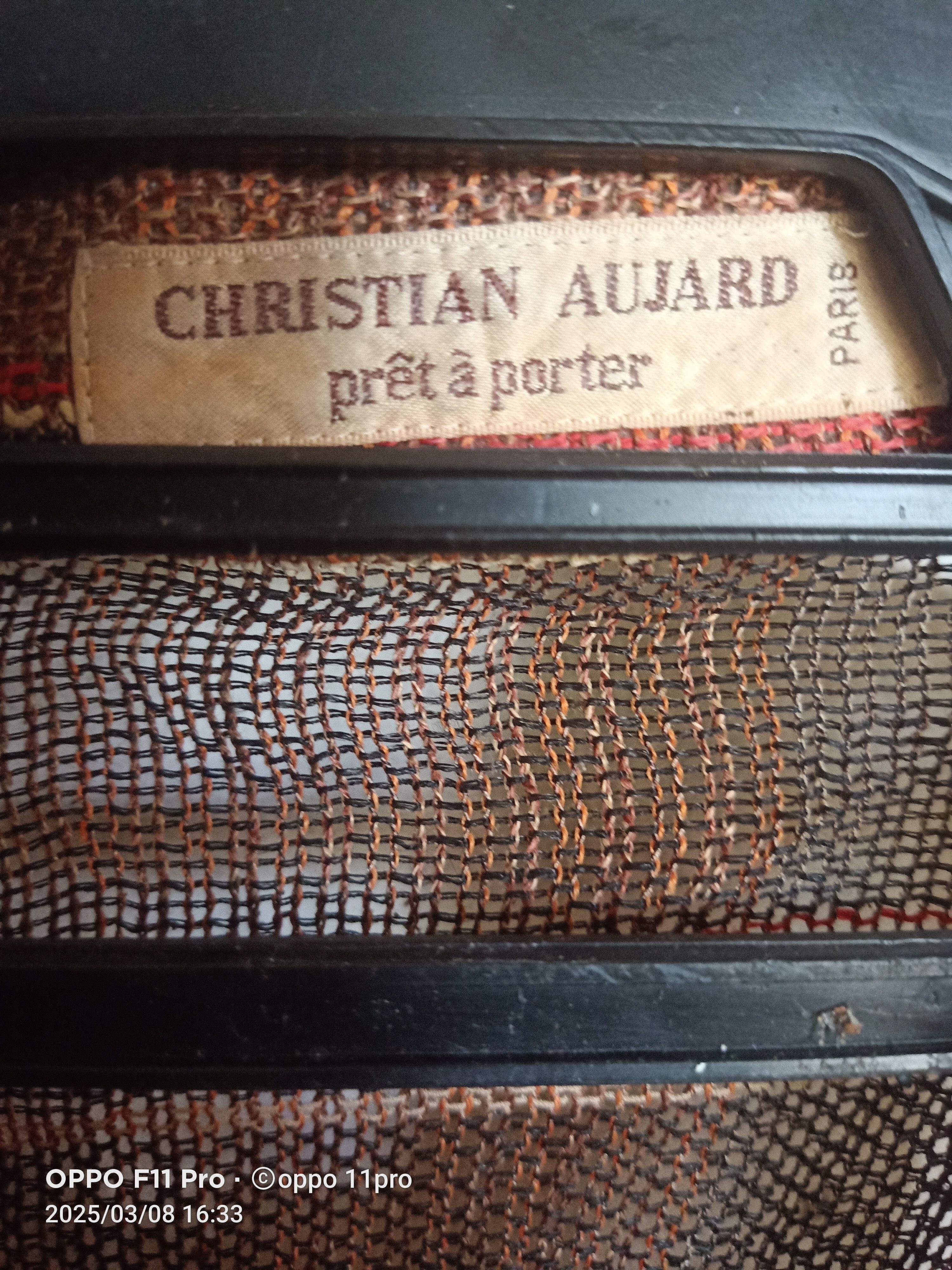 Vintage Christian Aujard Paris Pret' A Porter Mini Dress Size M / US 6-8 / IT 42-44 - 5 Thumbnail