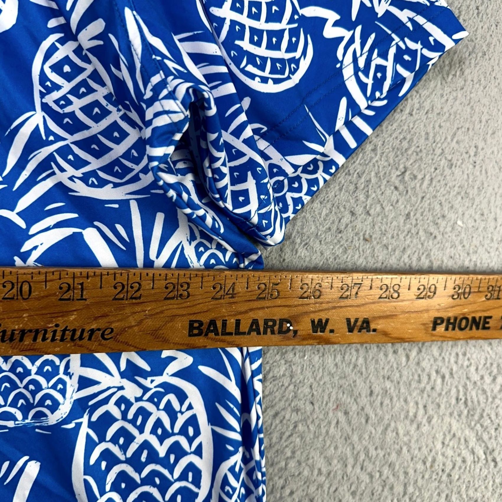Chubbies Chubbies Polo Adult Short Sleeve Golfing Geometric Pineapple 2XL Blue White Rugby NEW Mens Polo Shirt Size US XXL / EU 58 / 5 - 6 Thumbnail