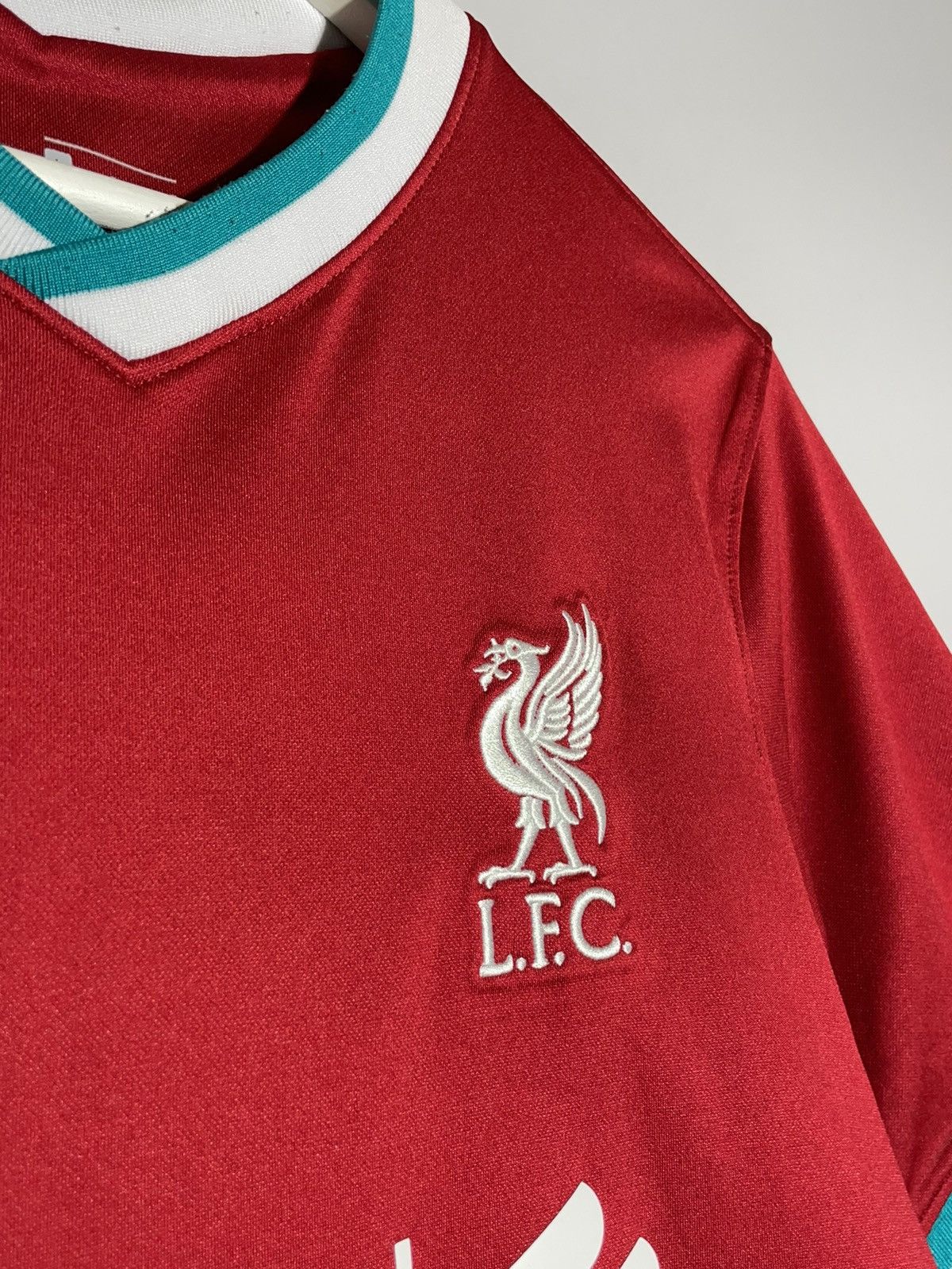 Nike Liverpool Nike 2020/21 Home Y2k Streetwear Football Shirt Size US L / EU 52-54 / 3 - 4 Thumbnail