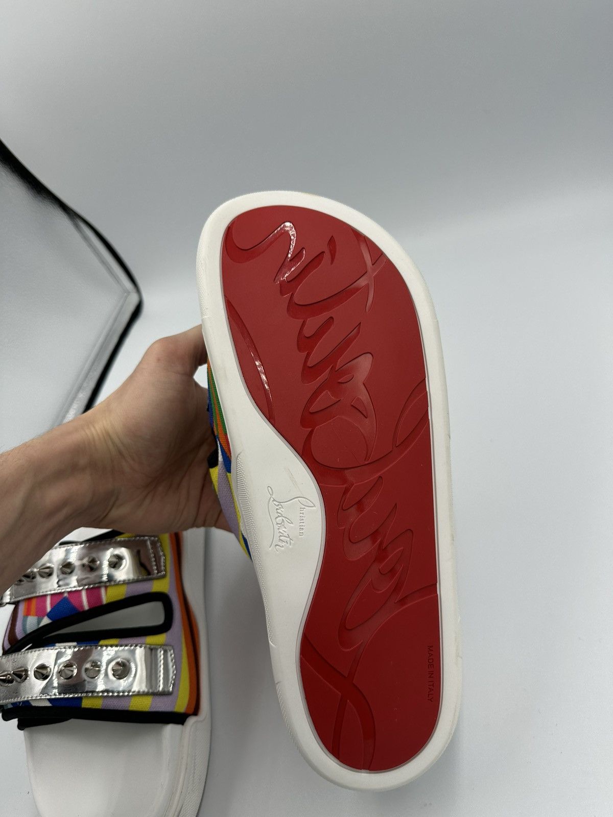 Christian Louboutin Christian Louboutin Spiker Sandals Size US 10.5 / EU 43-44 - 9 Thumbnail