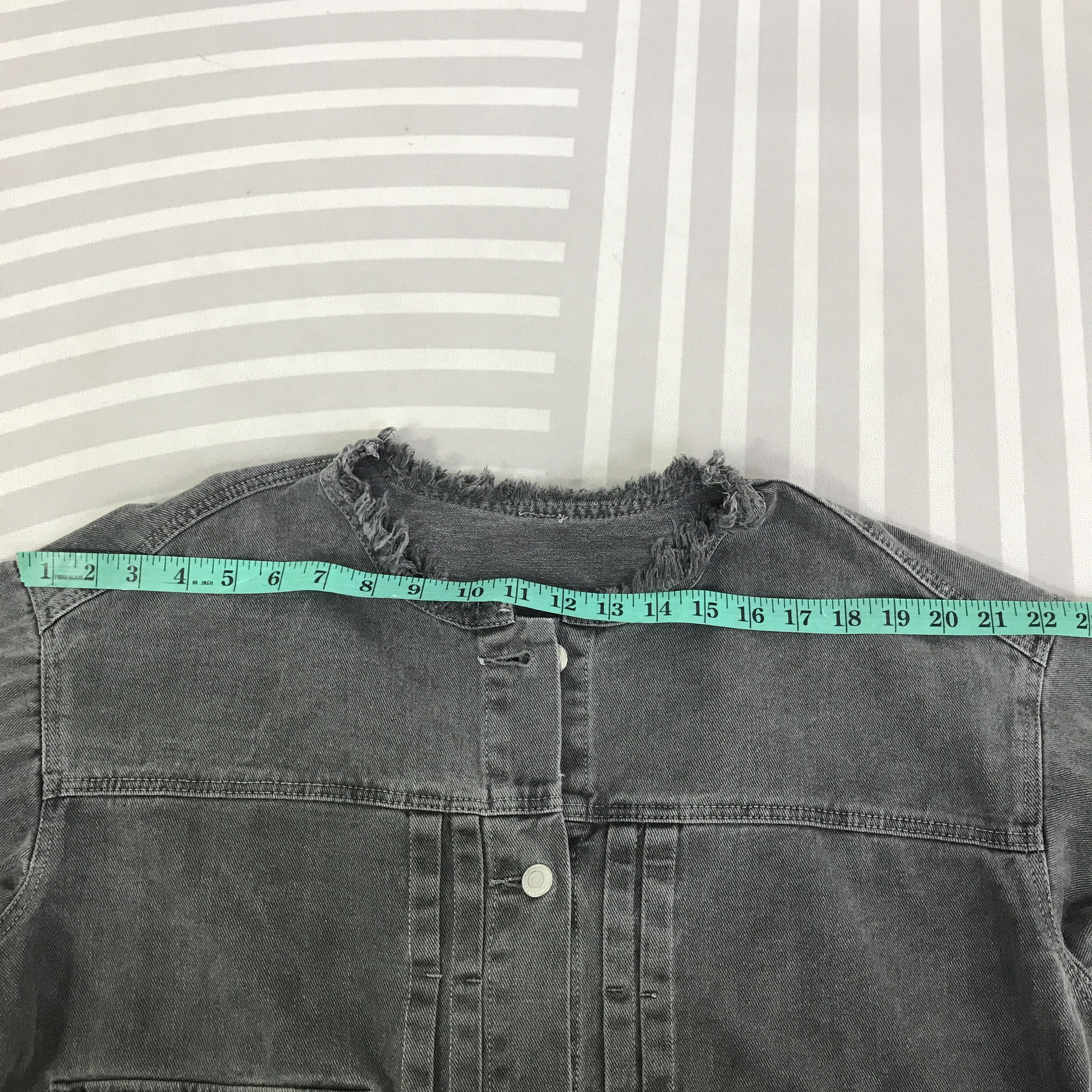 Japanese Brand Black Faded Richie Glamour Denim Type 2 Jacket K96B17 Size US M / EU 48-50 / 2 - 6 Thumbnail