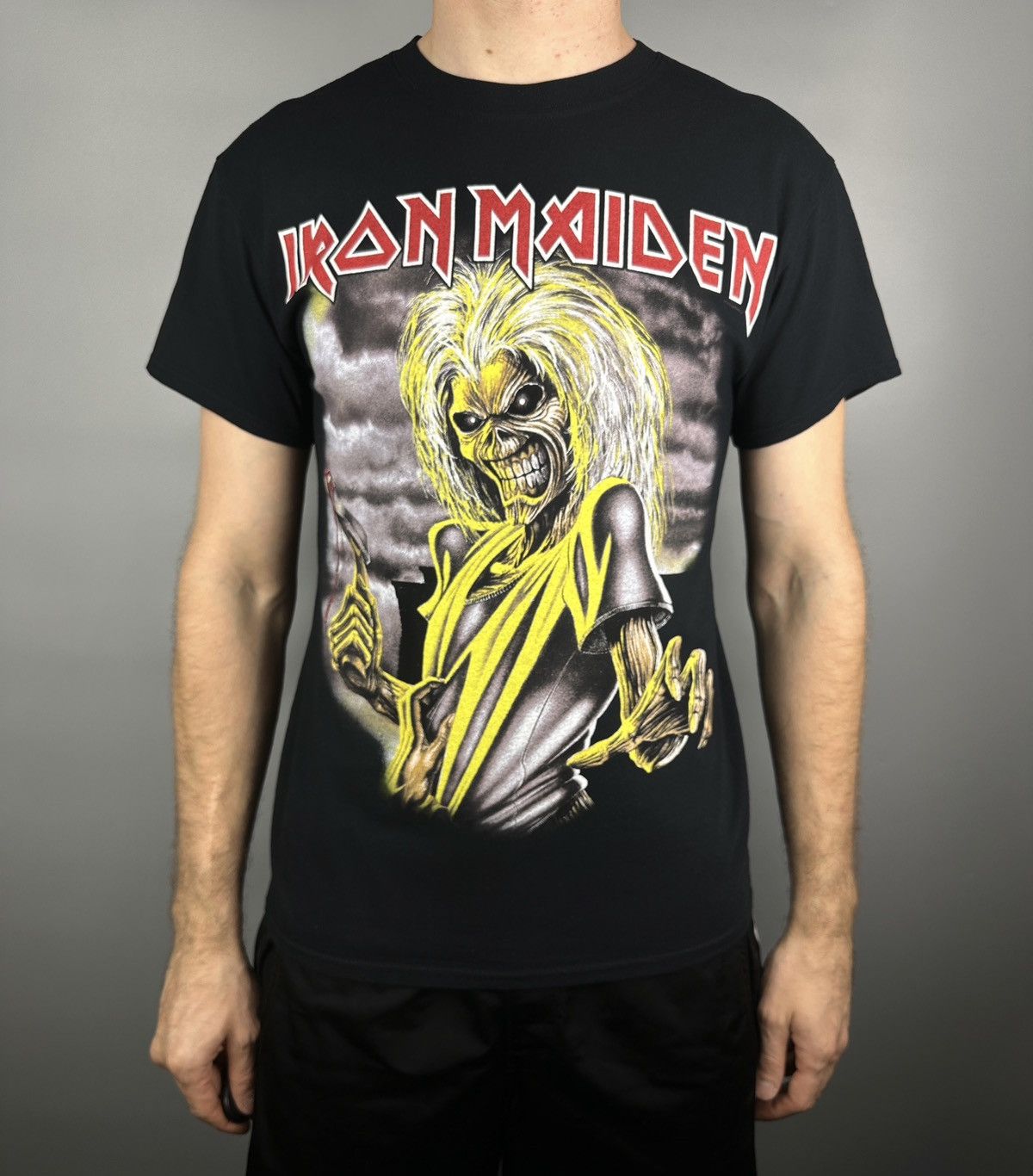 Band Tees Iron Maiden Killers Graphic TShirt Tee Metal Rock Vintage Size US M / EU 48-50 / 2 - 3 Thumbnail