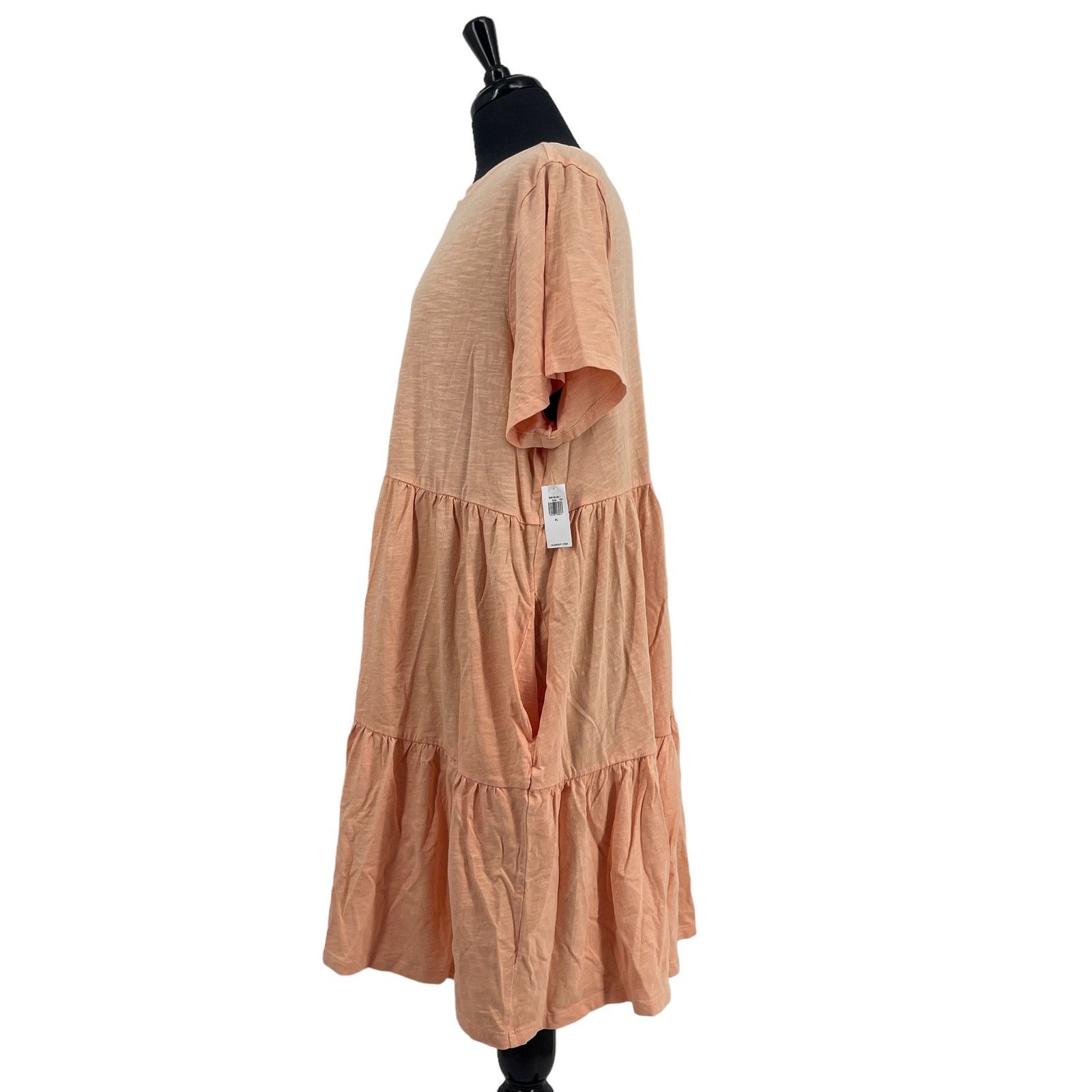 Old Navy Old Navy Short Sleeve Orange Lightweight Pocket Dress Sz XL Size XL / US 12-14 / IT 48-50 - 2 Thumbnail