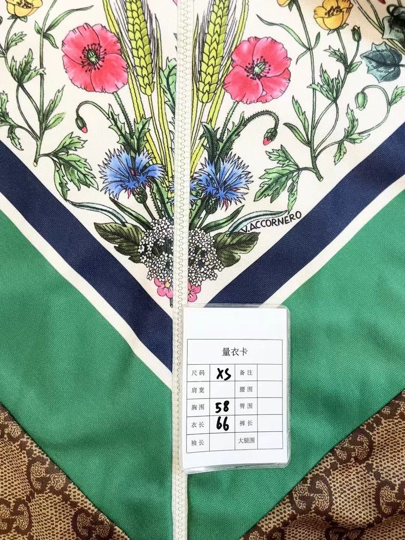 Gucci GucciFloral logo zipper jacket 2503-Nextarrow Size US XS / EU 42 / 0 - 8 Thumbnail