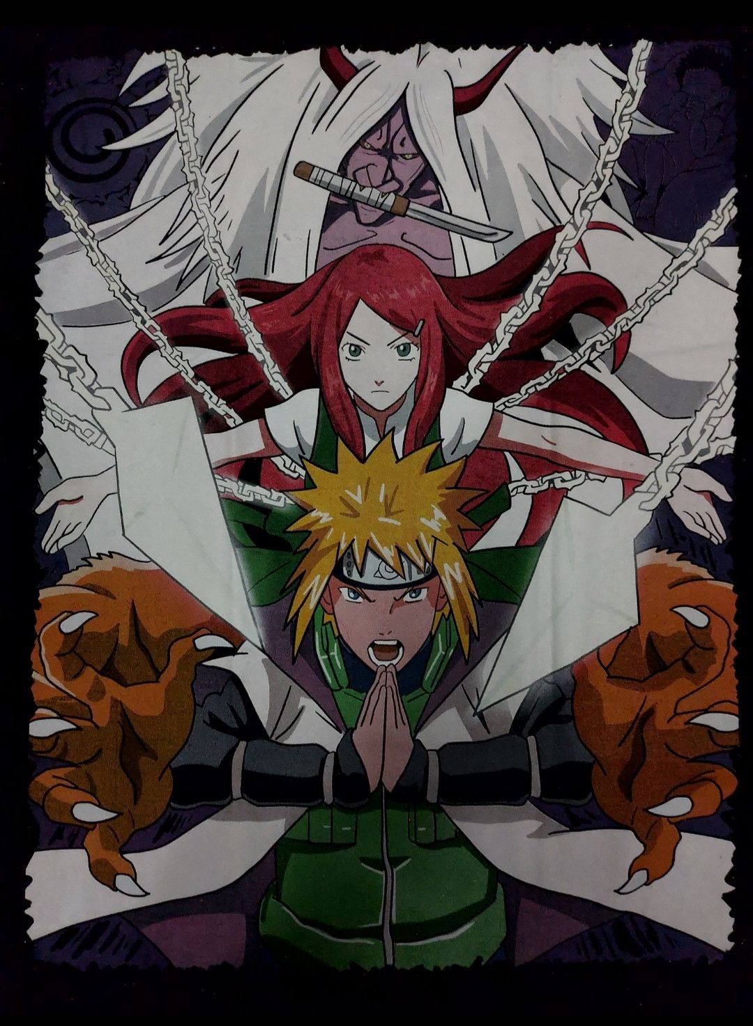 Anime × Japanese Brand 💥Naruto Shippuden Minato Namikaze The Yellow FlashT Shirt Size US L / EU 52-54 / 3 - 2 Thumbnail
