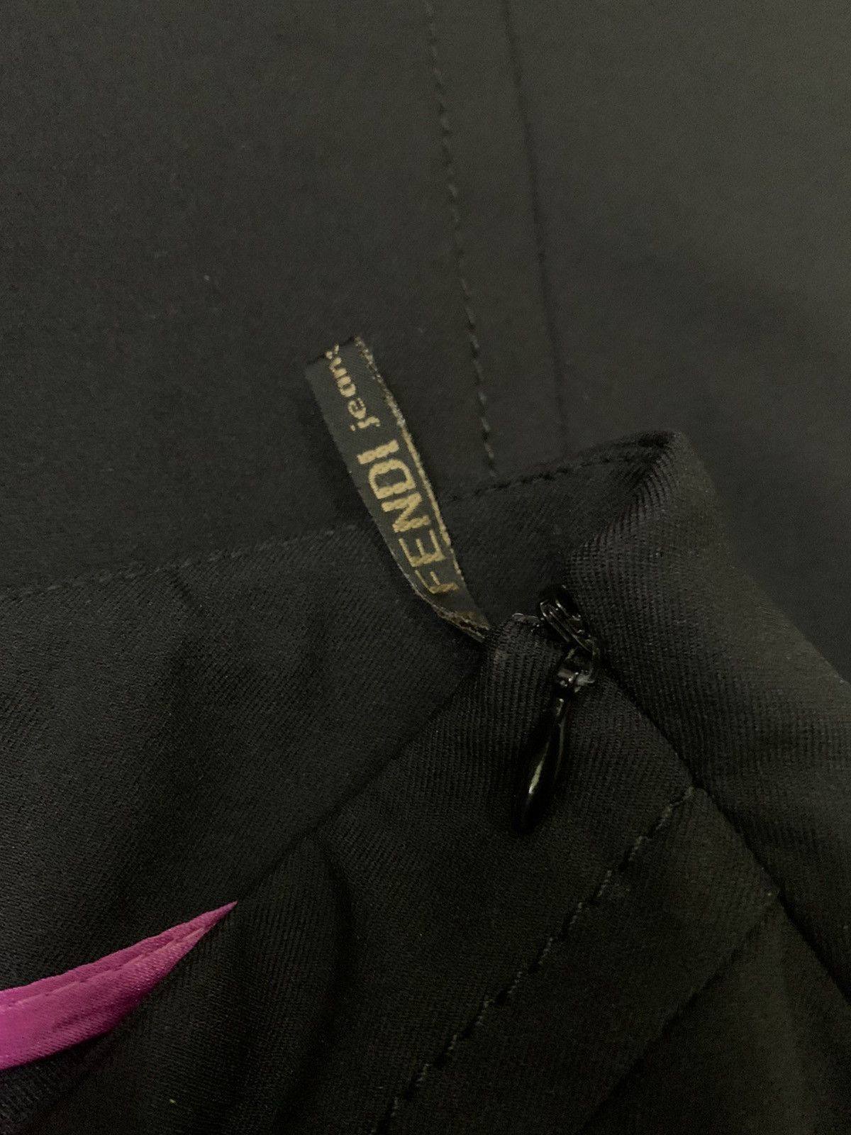 Fendi Fendi Roma Italy Super Black Skirt Size 26" / US 2 / IT 38 - 5 Thumbnail