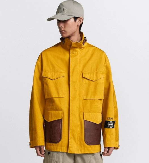 Dior × Stone Island o1w1db10525 493C40 Stone Island Jacket in Yellow Size US M / EU 48-50 / 2 - 4 Thumbnail