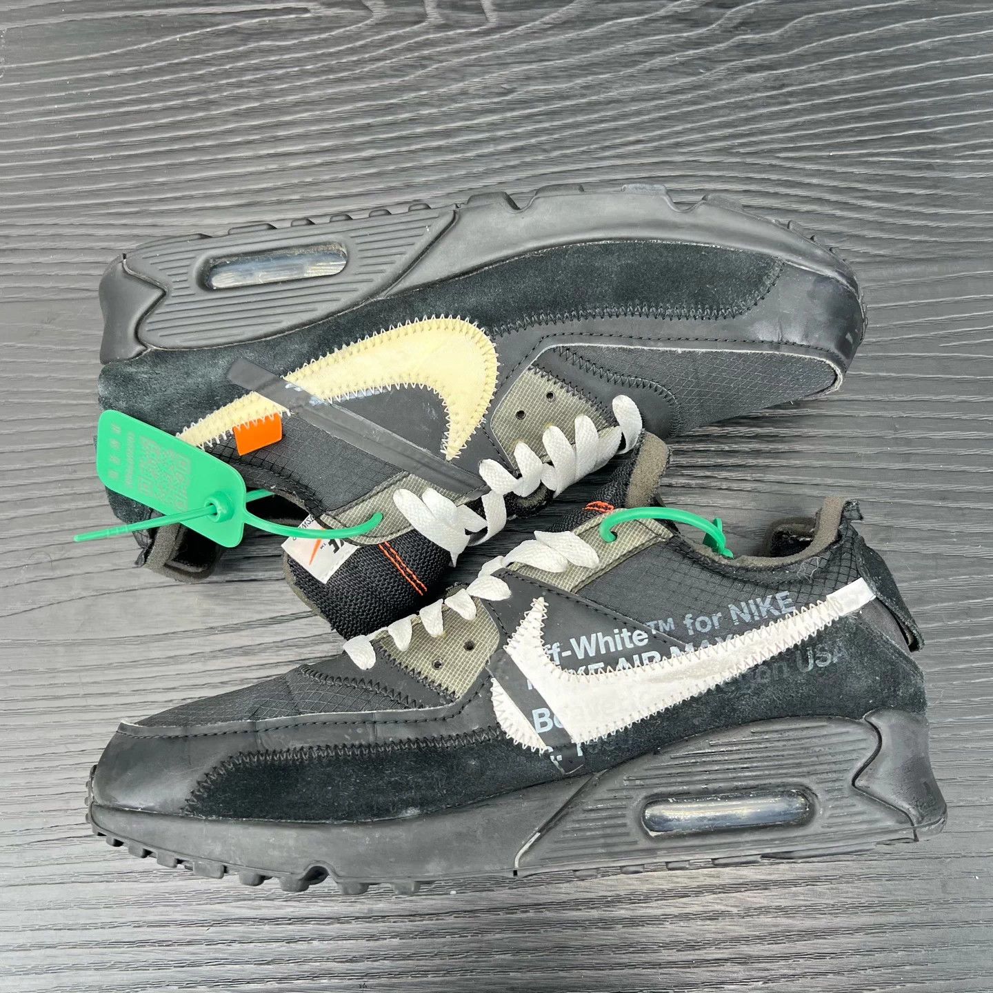 Nike Nike Air Max90 Black 42.5 2x Worn Like New+Box Size US 9.5 / EU 42-43 - 2 Thumbnail