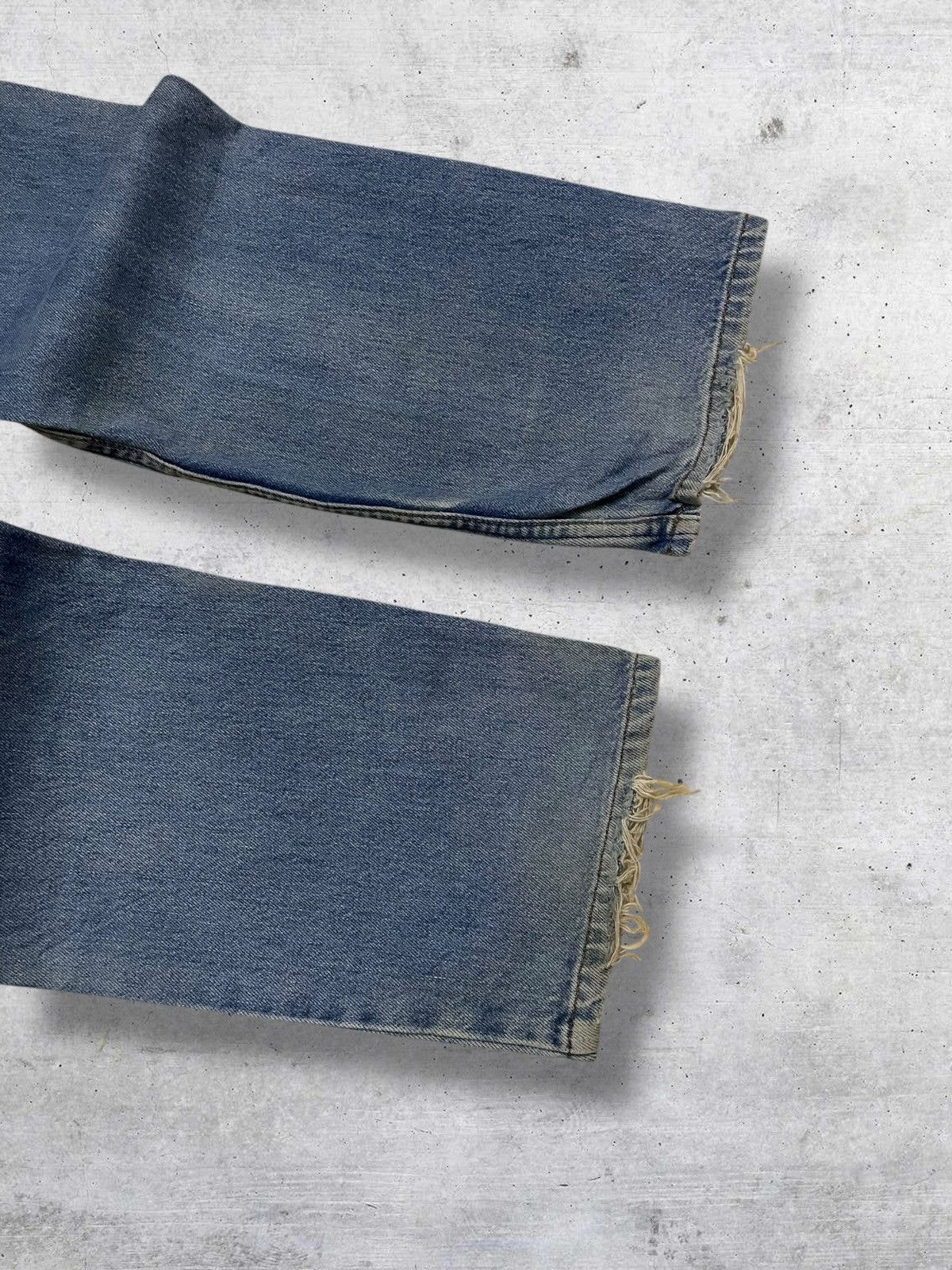 Levi's Vintage Clothing VINTAGE 510 LEVIS USA DESIGNER 90S RIPPED MUDWASH OLD DENIM Size US 30 / EU 46 - 12 Thumbnail