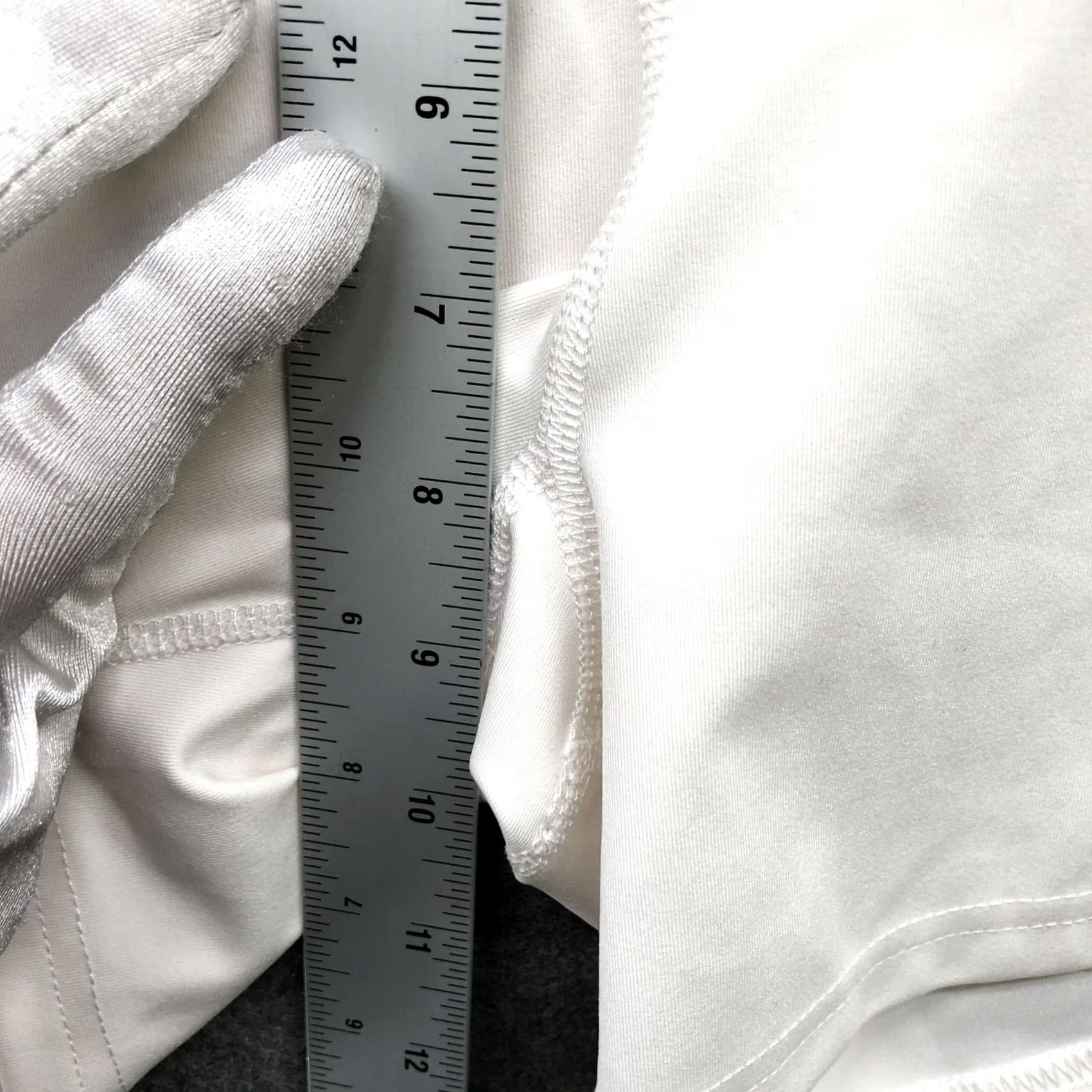 Vintage LIJA Tennis Shorts Womens S White Athletic Shorts Active Golf Tennis Yoga Moisture Wicking 3 in Inseam Adults Womens Size 28" / US 6 / IT 42 - 5 Thumbnail