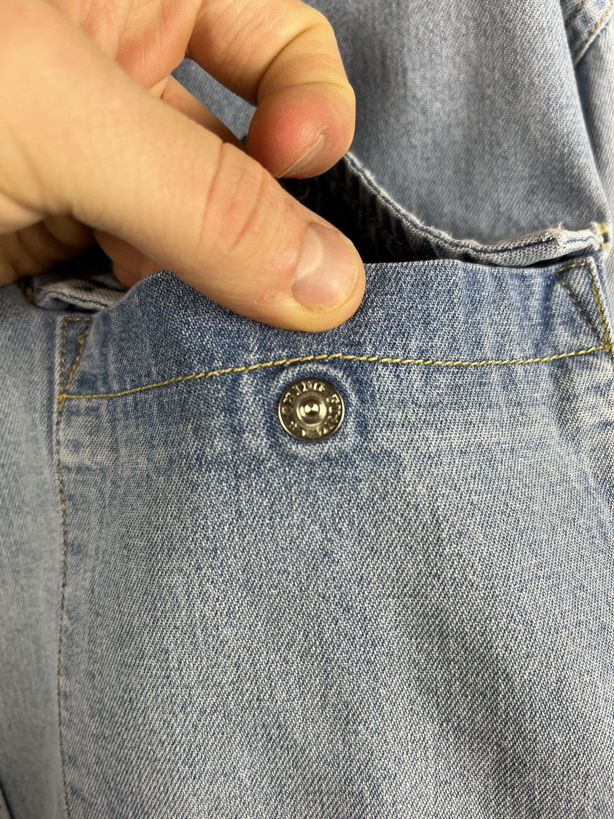 Lee × Vintage Vintage Lee Riders distressed denim thrashed cowboy shirt Size US L / EU 52-54 / 3 - 19 Thumbnail