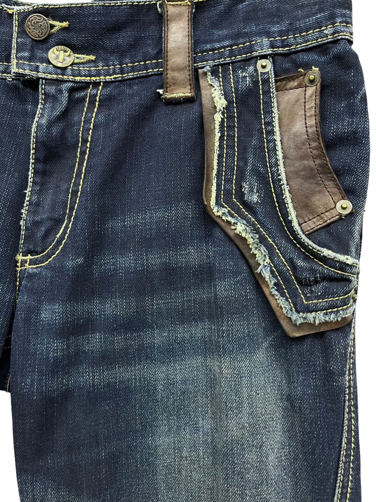 Michel Klein FYE🔥Vintage MICHEL KLEIN HOMME Designer Twisted Leg FLARE Size 30" / US 8 / IT 44 - 9 Thumbnail