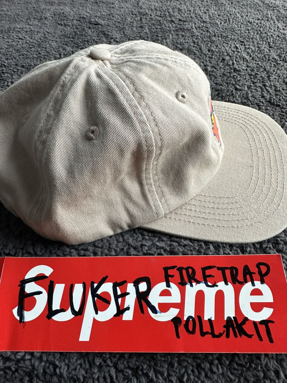 Brain Dead Brain Dead Brain Note 6 Panel Hat Size ONE SIZE - 5 Thumbnail