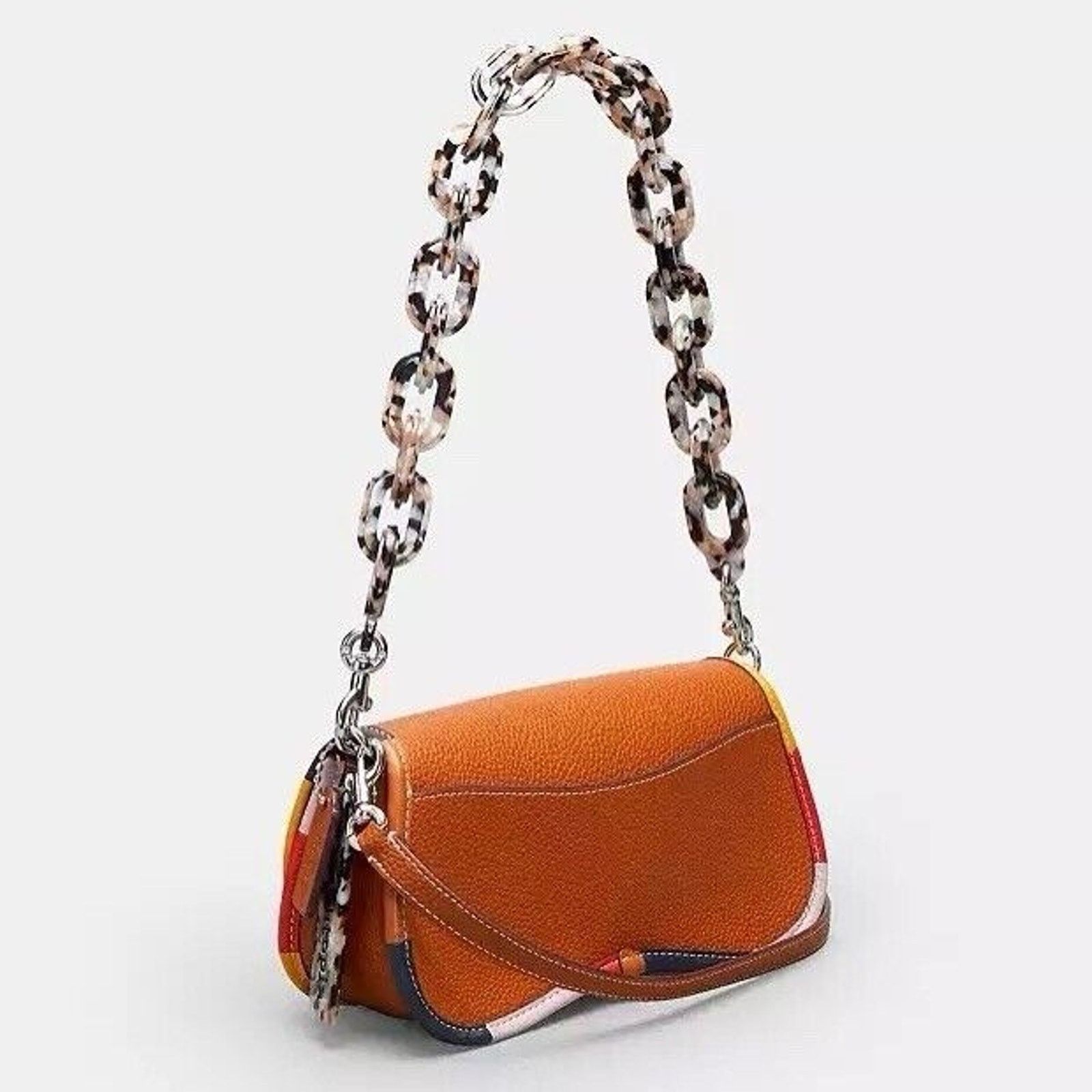 Coach NWT Coach Wavy Dinky Bag Coachtopia Brown Leather CK540 Size ONE SIZE - 7 Thumbnail