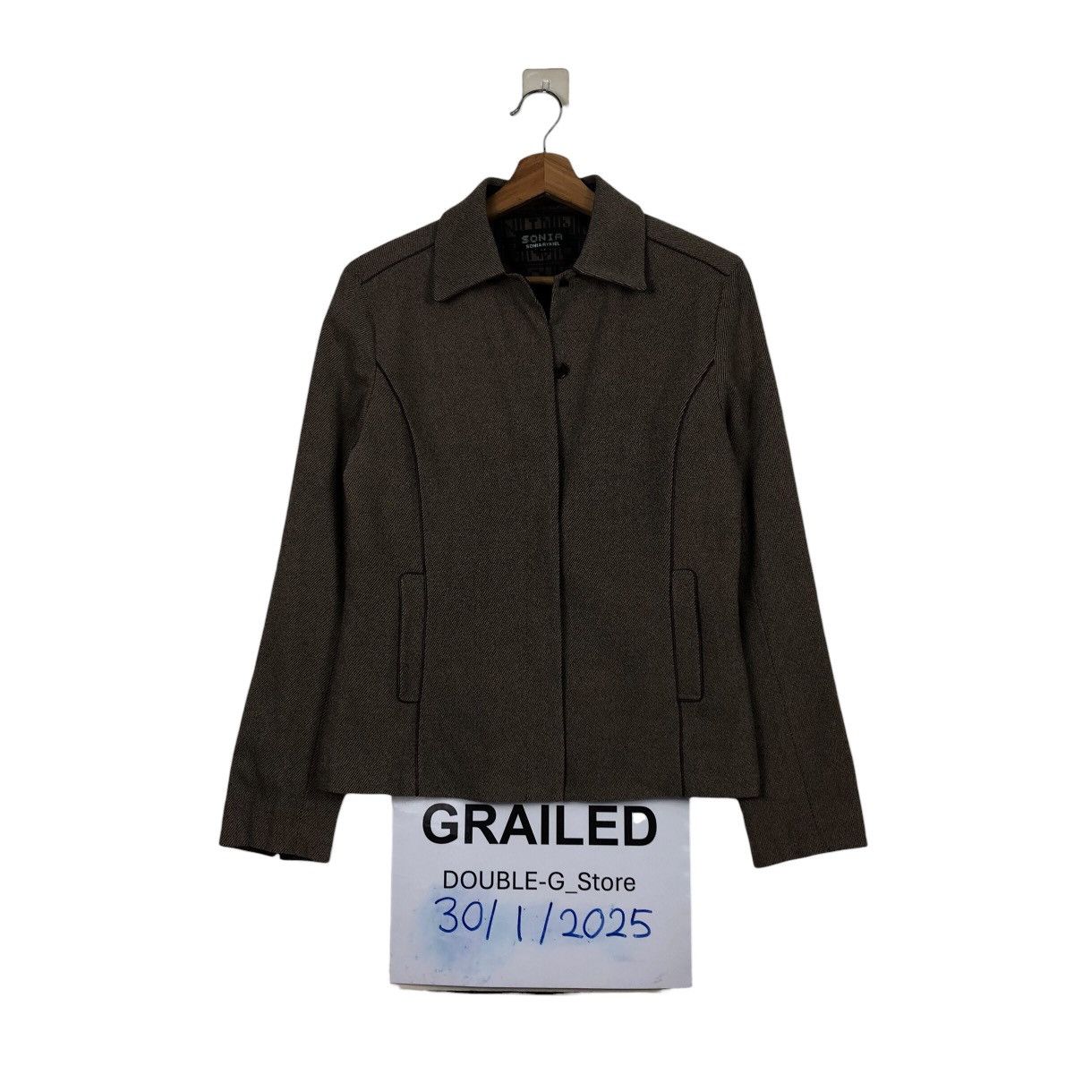 📌Vintage Cropped Jacket Button Sonia Rykiel