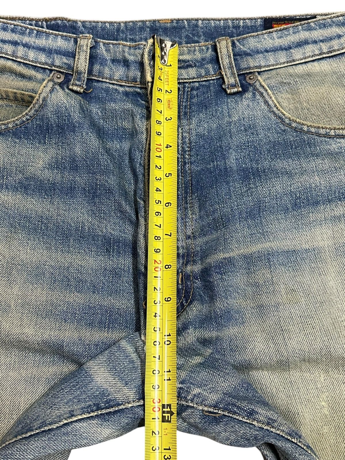 Big John Vintage Big John Mud Wash Distressed Baggy Jeans Size US 32 / EU 48 - 16 Thumbnail
