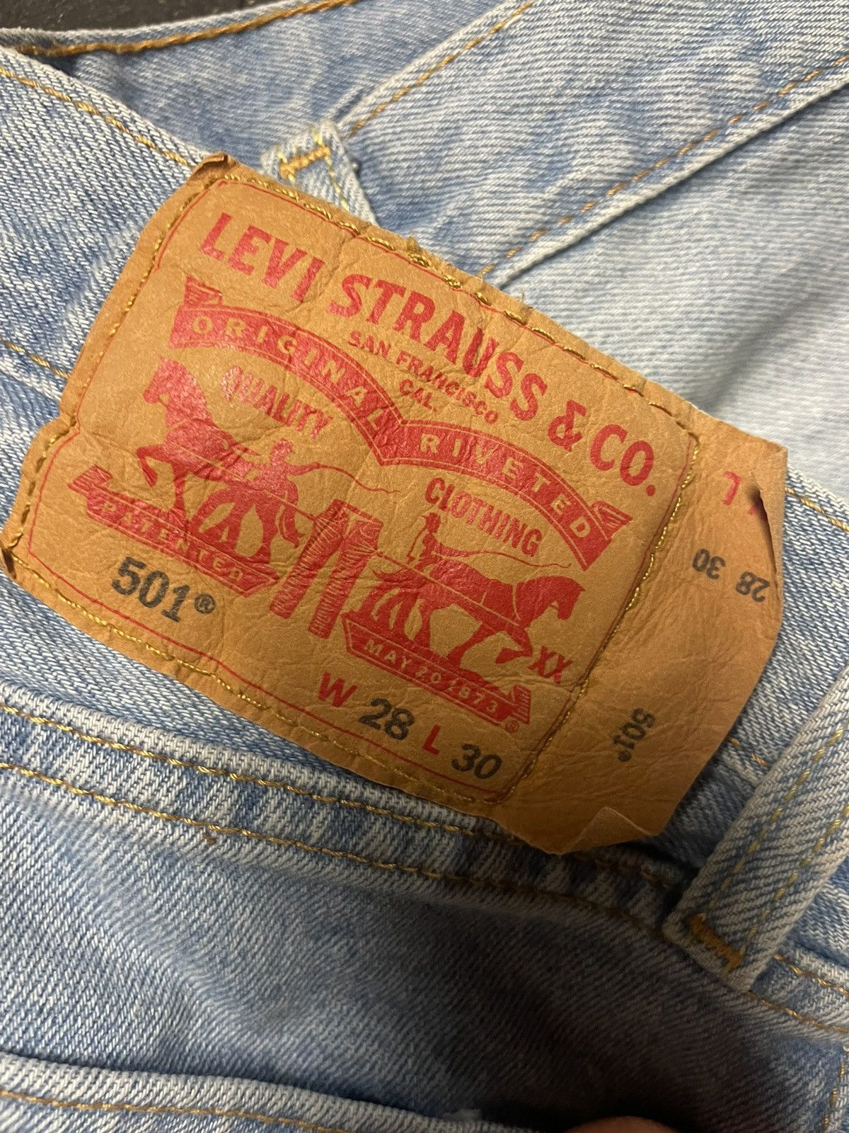 Levi's Levi 501 Shooting Star | men 28x30 Size US 28 / EU 44 - 3 Thumbnail
