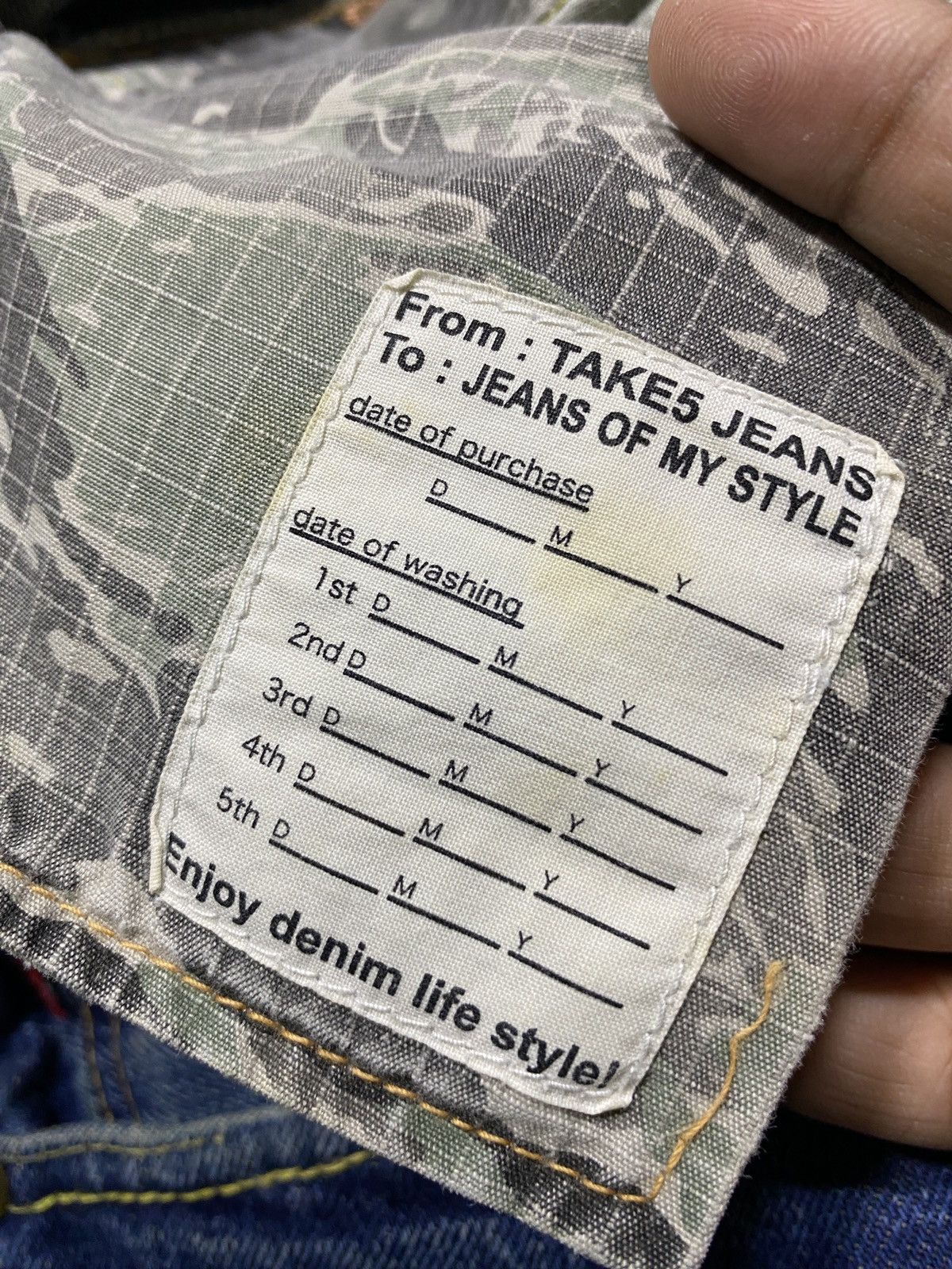 Other Take 5 & Co. T5-001 Selvedge Jeans Size US 31 - 16 Thumbnail