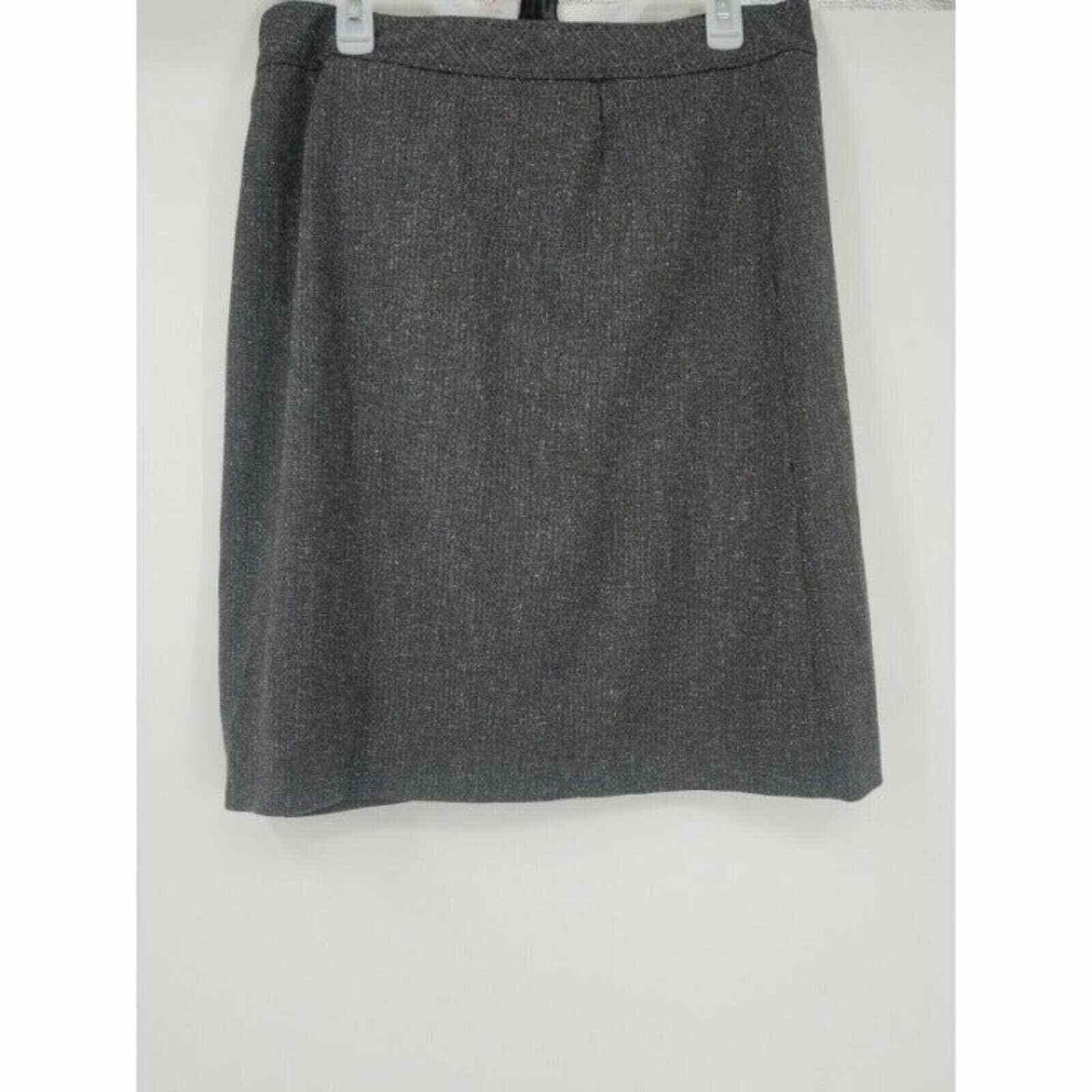 Other Larry Levine Gray Button Down 12 Stretch Work Career Casual Size 34" / US 12 / IT 48 - 4 Thumbnail