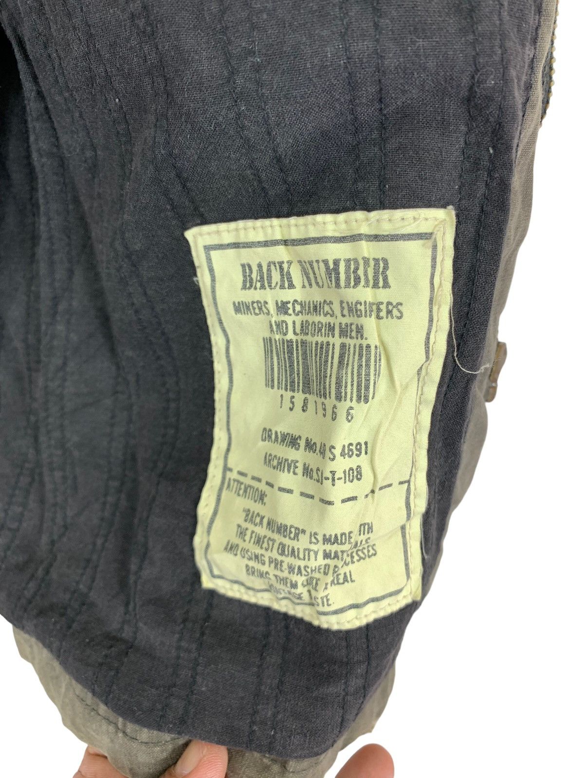 If Six Was Nine × Japanese Brand VINTAGE BACK NUMBER JAPANESE BRAND M-65 MILITARY JACKET Size US M / EU 48-50 / 2 - 7 Thumbnail
