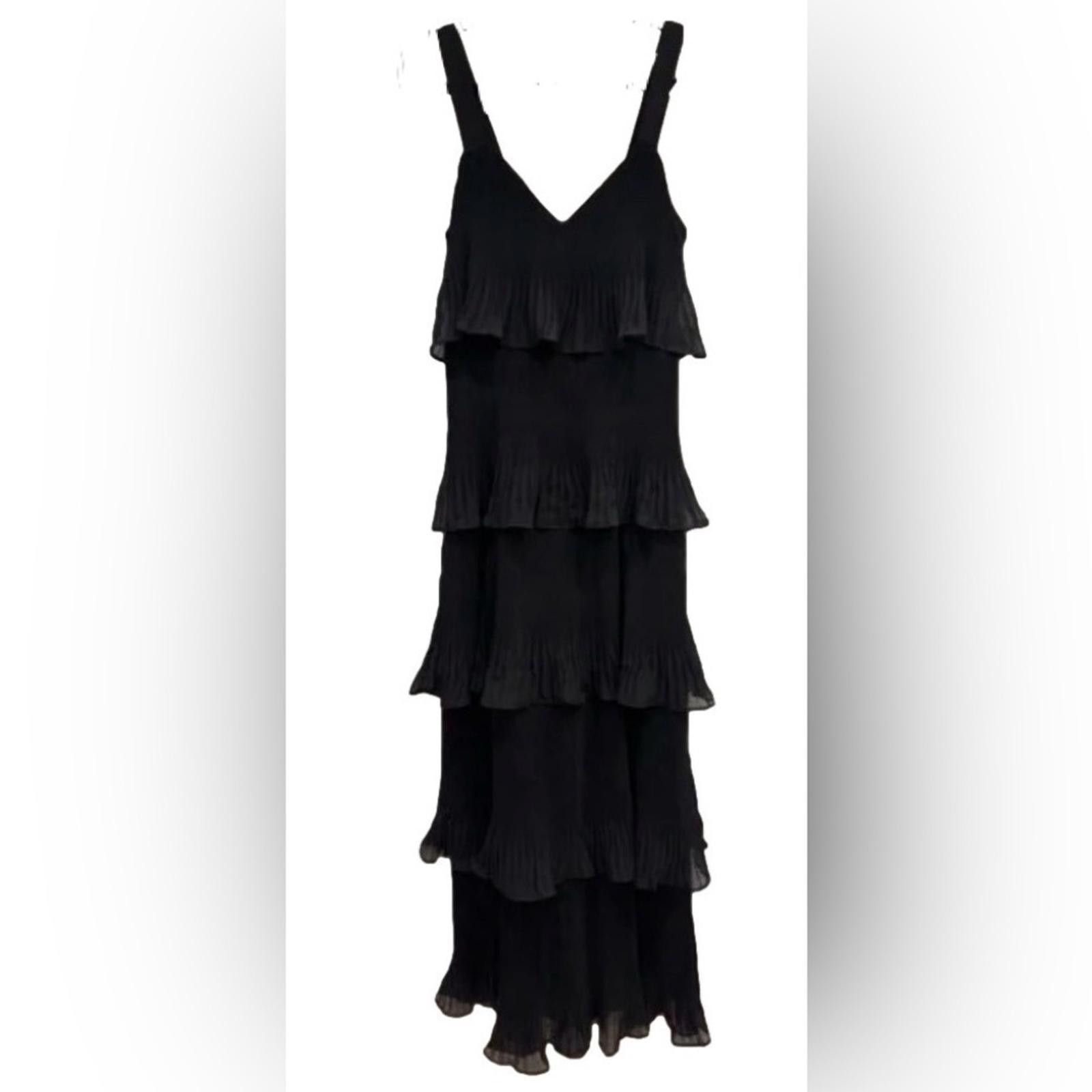 Lulus LULU's Prom Wedding Bridesmaid Tiered Ruffles BohoMaxi Size L / US 10 / IT 46 - 5 Thumbnail
