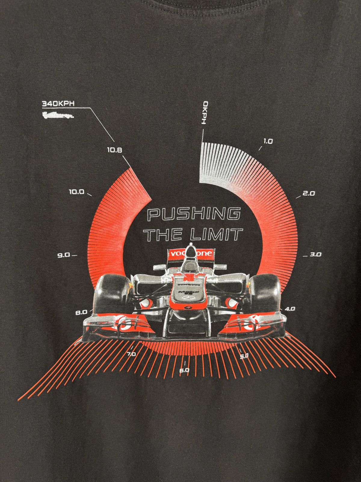 Mercedes-Benz × Vintage Vintage Rare Vodafone McLaren Mercedes pushing the limit tee Size US XXL / EU 58 / 5 - 4 Thumbnail