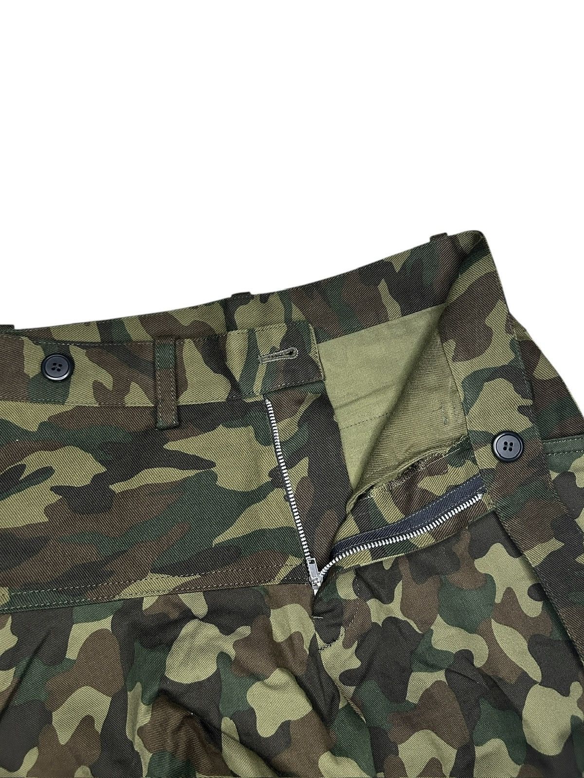 Yohji Yamamoto S/S 08 YYPF Camo Skirt Size 27" / US 4 / IT 40 - 9 Thumbnail