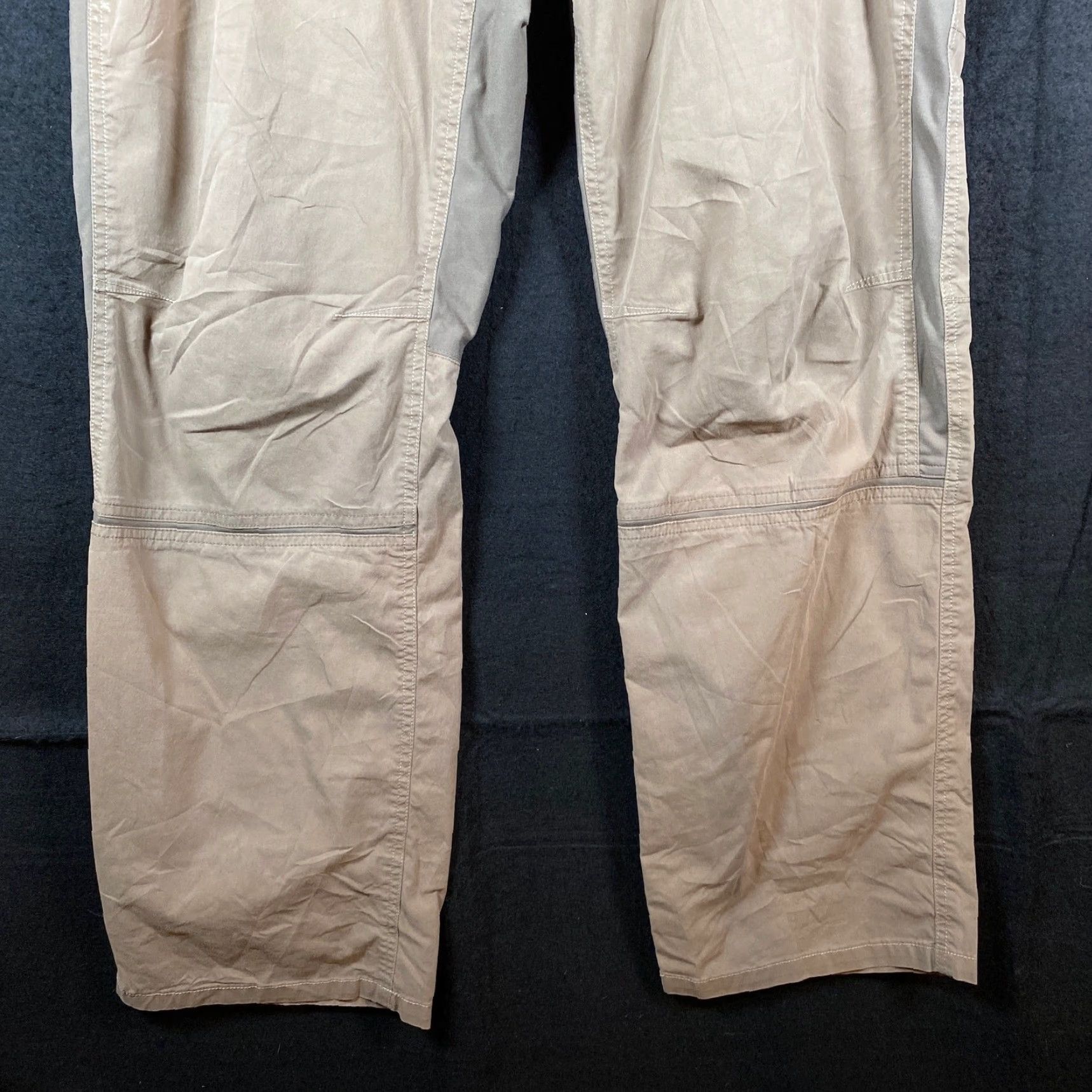 Vintage Kuhl Pants Mens Tan Patent Pending Straight Leg Hiking Outdoor Stretch 38x32 Regular Inseam 32 Size US 38 / EU 54 - 3 Thumbnail