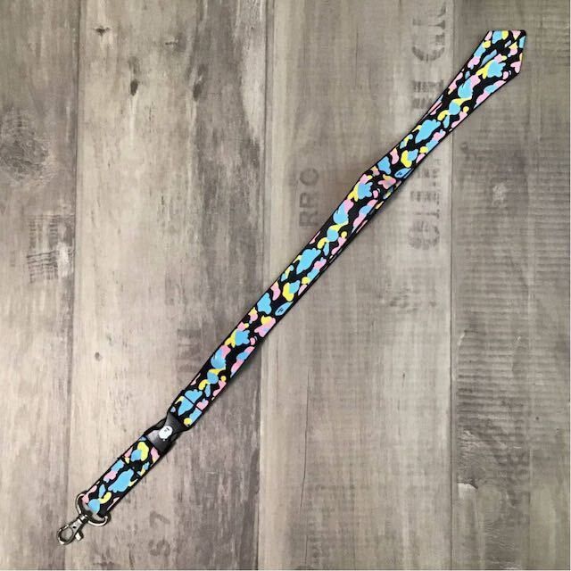 Bape BAPE Multi Camo Neck Strap cotton candy camo NIGO APE Size ONE SIZE - 1 Thumbnail