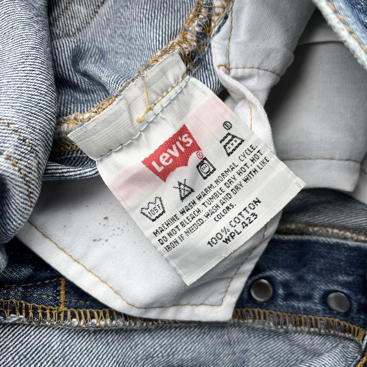 Levi's Vintage 90s Levi’s 501 Jeans – Stonewash 0115 Size US 30 / EU 46 - 9 Thumbnail