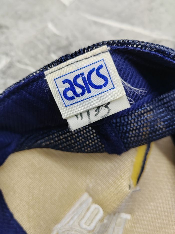 Asics Vintage Asics Trucker Cap Hat Size ONE SIZE - 5 Thumbnail