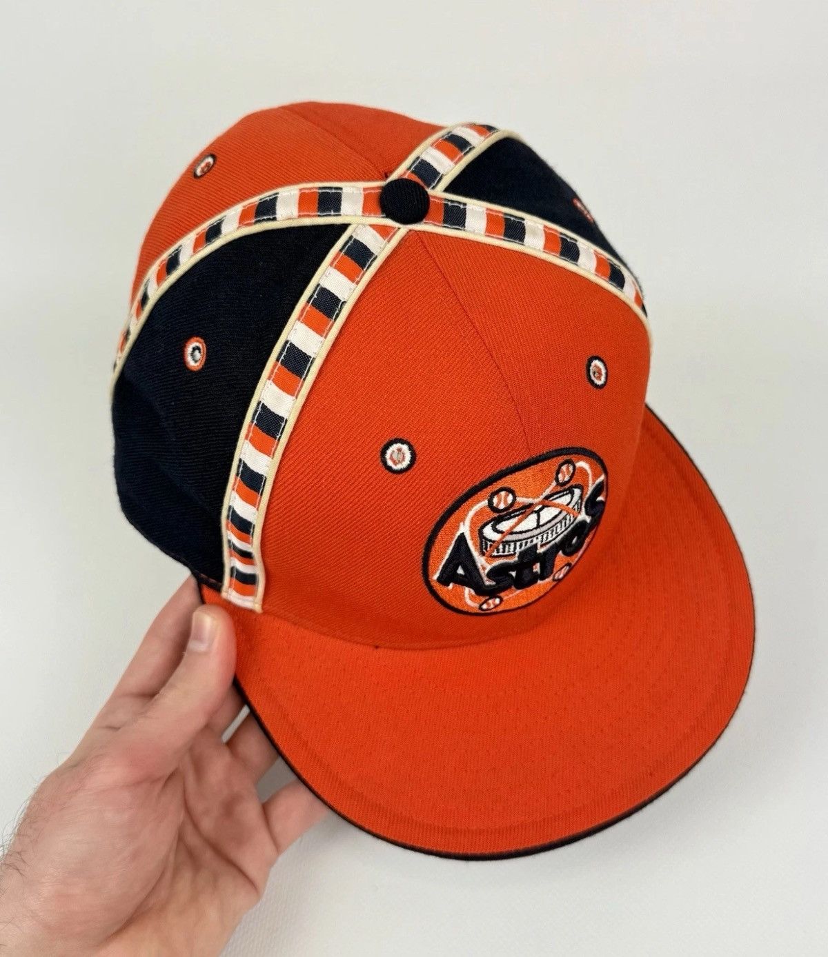 New Era Houston Astros New Era Cooperstown Collection MLB Cap Hat Size ONE SIZE - 3 Thumbnail