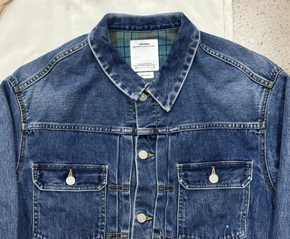 Visvim VISVIM 25SS 101X JKT DMGD (CHECK) Size US L / EU 52-54 / 3 - 5 Thumbnail