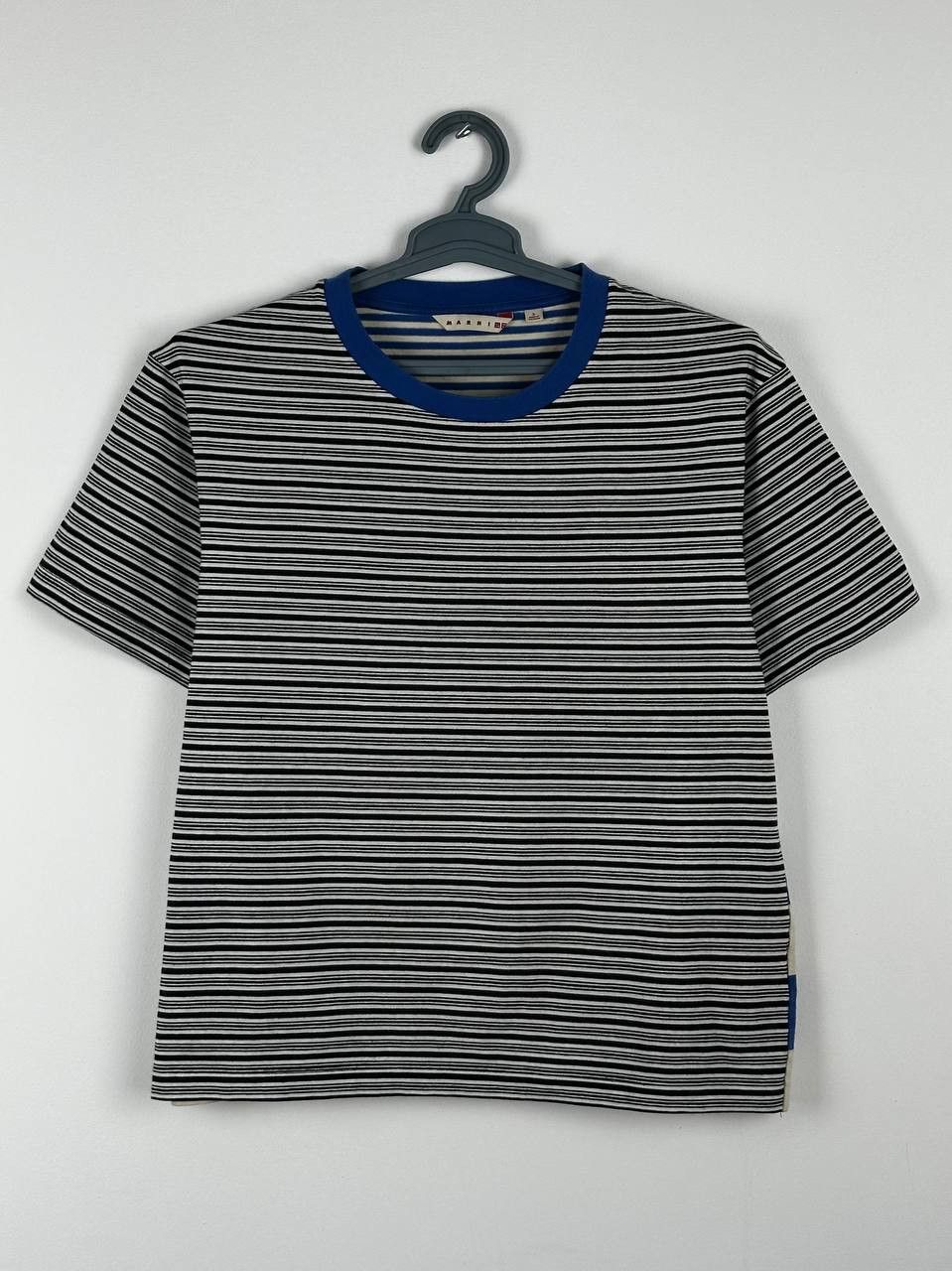 Marni Uniqlo Striped Blue T Shirt Size S Oversized