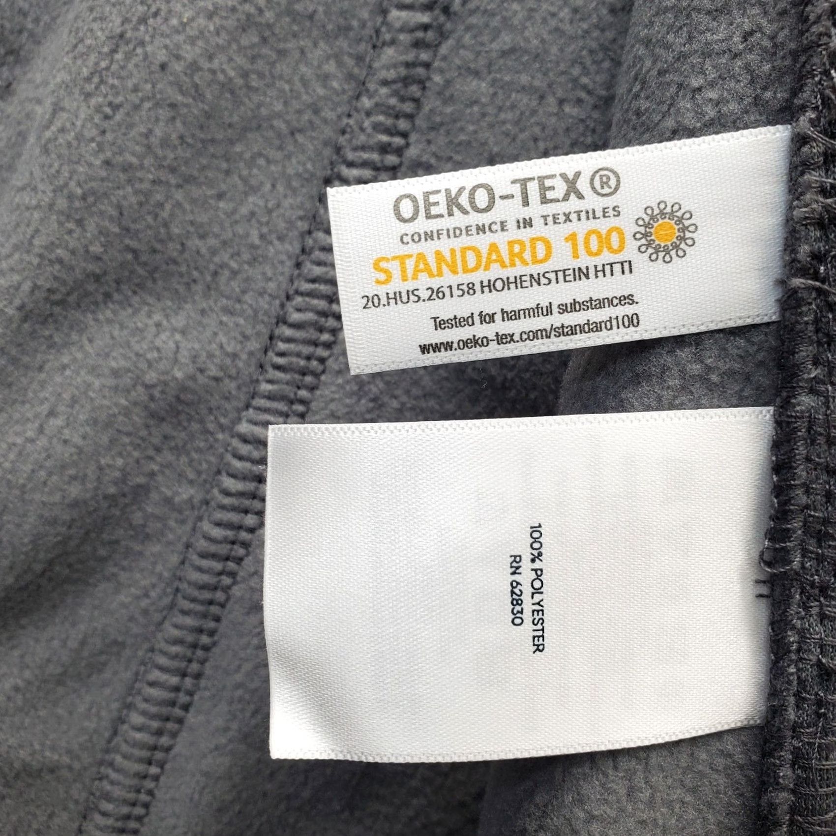 Lands' End Lands' End Marinac Vest Womens Small Gray Fleece Sleeveless Mock Neck Full Zip Shirt Womens S Gray Vest Size S / US 4 / IT 40 - 6 Thumbnail