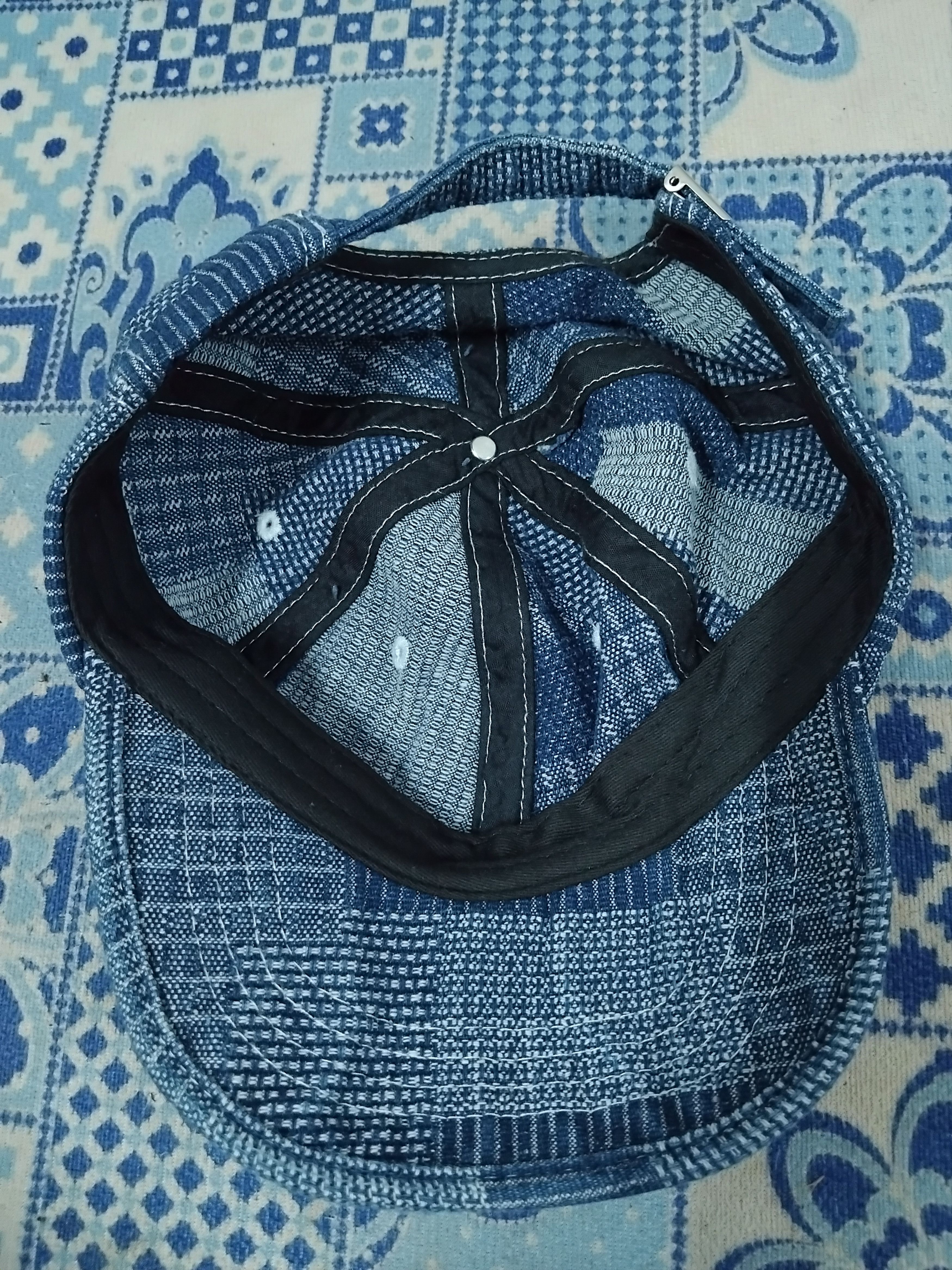 Japanese Brand Shashiko print style kapital inspired cap Size ONE SIZE - 2 Thumbnail