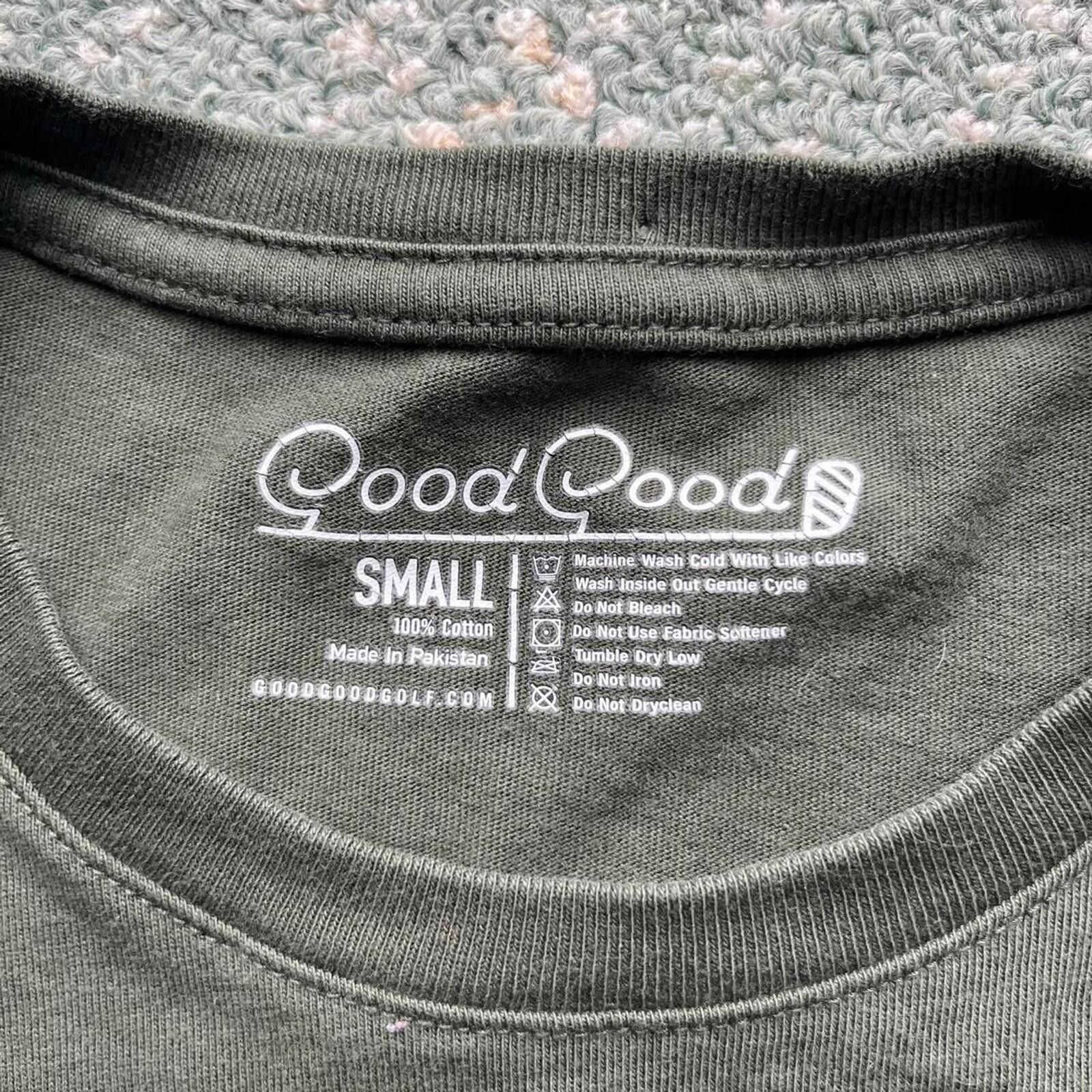 Golden Goose Good Good Golf Fighting for Par Golf Men's Medium T-Shirt Size US S / EU 44-46 / 1 - 4 Thumbnail