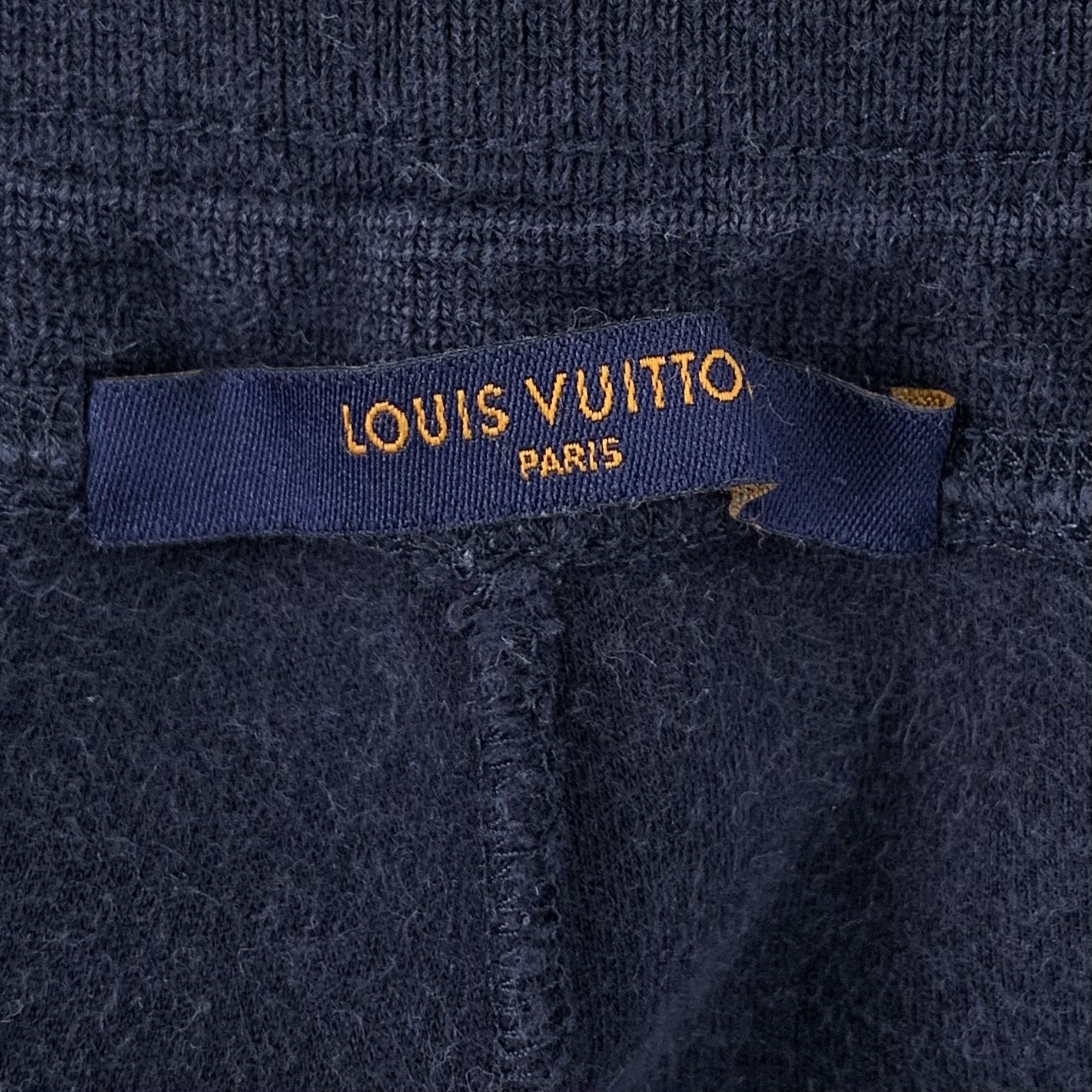 Louis Vuitton Louis Vuitton Drawstring Cotton Pants in Navy (M) Size US 32 / EU 48 - 2 Thumbnail