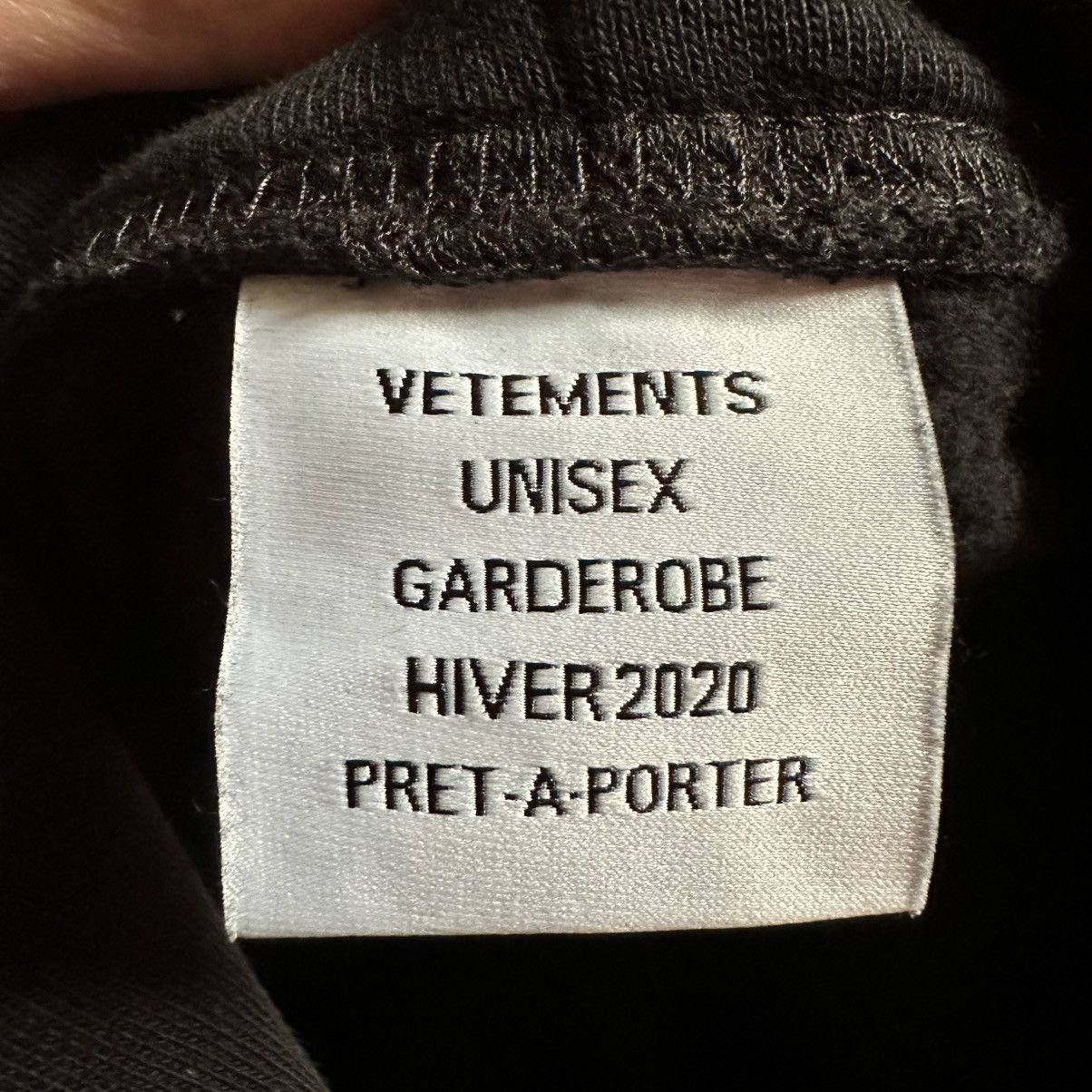 Vetements Vetements Interpol Hoodie AW19 Size US M / EU 48-50 / 2 - 5 Thumbnail