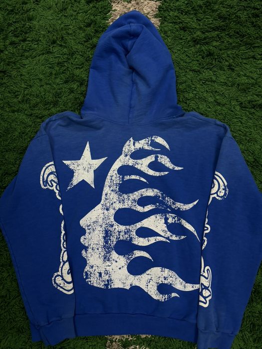 HELLSTAR Hellstar Blue Hoodie Large | Grailed