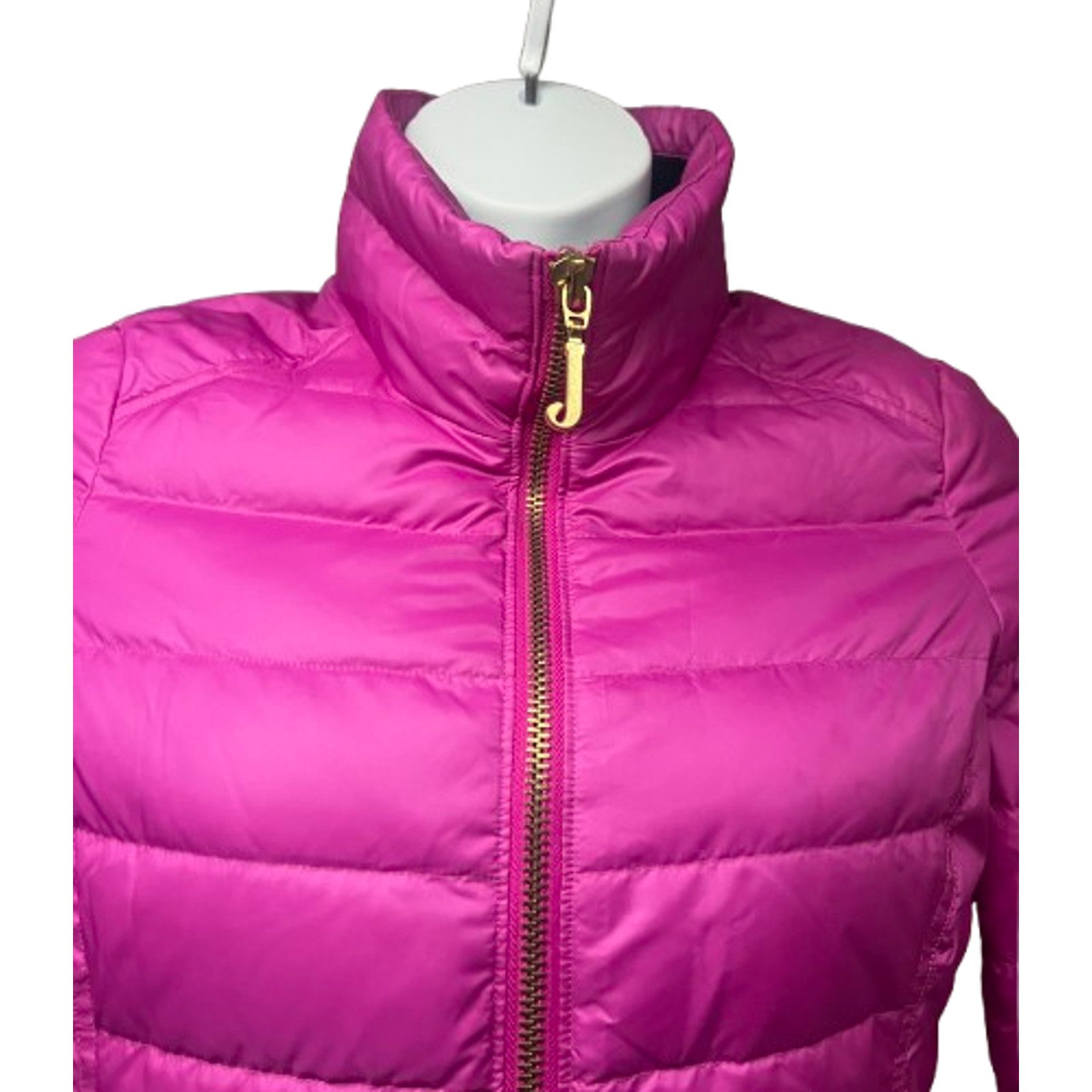 Juicy Couture Juicy Couture Fuchsia Down Puffer Zip Up Jacket Medium Size M / US 6-8 / IT 42-44 - 6 Thumbnail