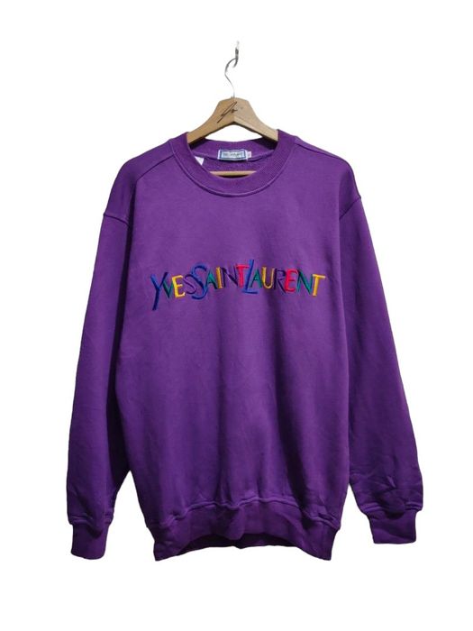 Yves saint laurent online crewneck vintage