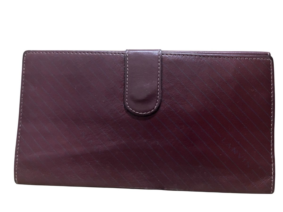 Gallery Dept. × Lanvin Vintage 80s lanvin leather wallet Size ONE SIZE - 2 Thumbnail