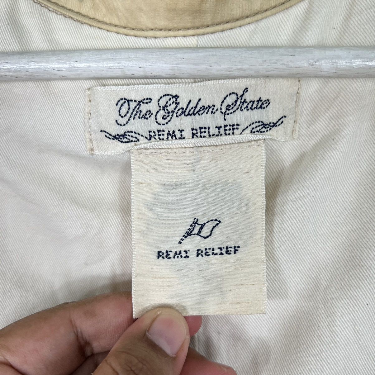 Remi Relief 🔥 REMI RELIEF TRENCH COAT MADE IN JAPAN Size US L / EU 52-54 / 3 - 10 Thumbnail