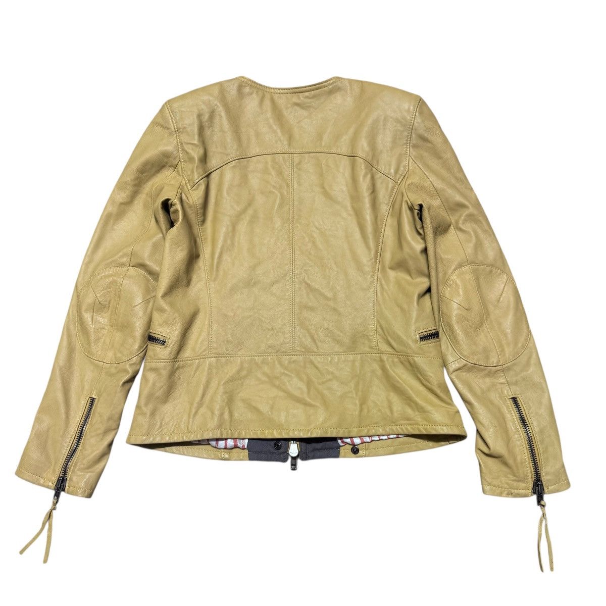 Leather S.W.O.R.D Gold Leather Jacket Size L / US 10 / IT 46 - 7 Thumbnail