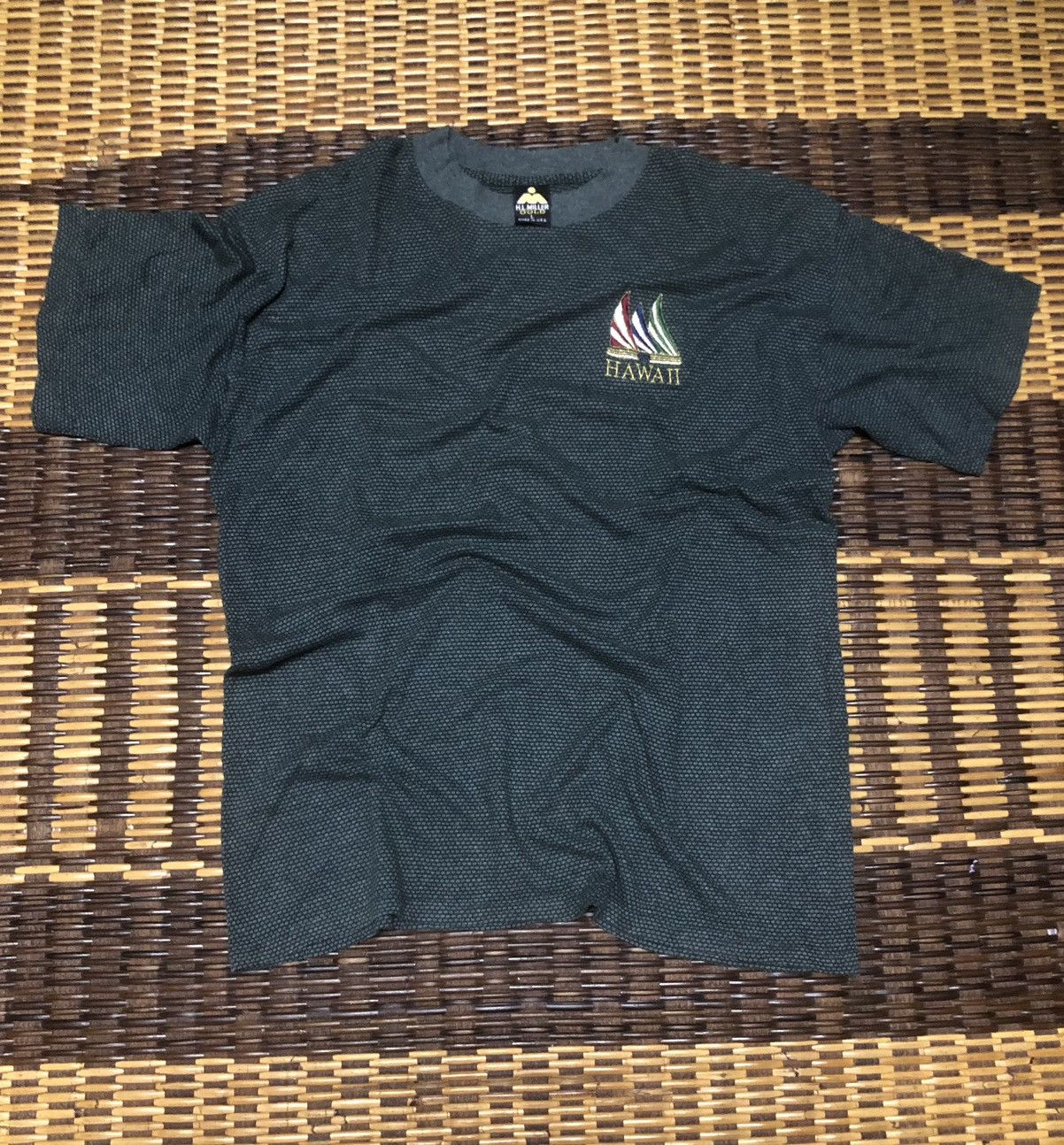Vintage Vintage H.L MILLER GOLD TEE HAWAII Size US L / EU 52-54 / 3 - 2 Thumbnail