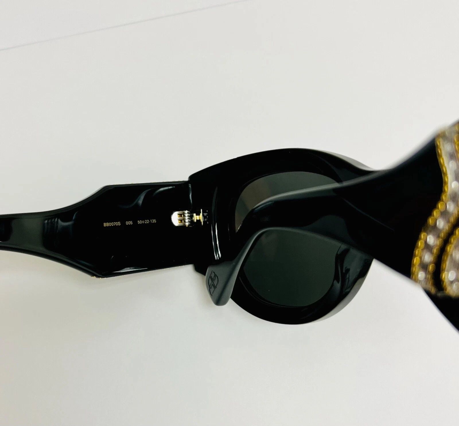 Balenciaga BALENCIAGA PARIS CAT 0070 Black 007 Sunglasses BB0070S 005 Size ONE SIZE - 2 Thumbnail