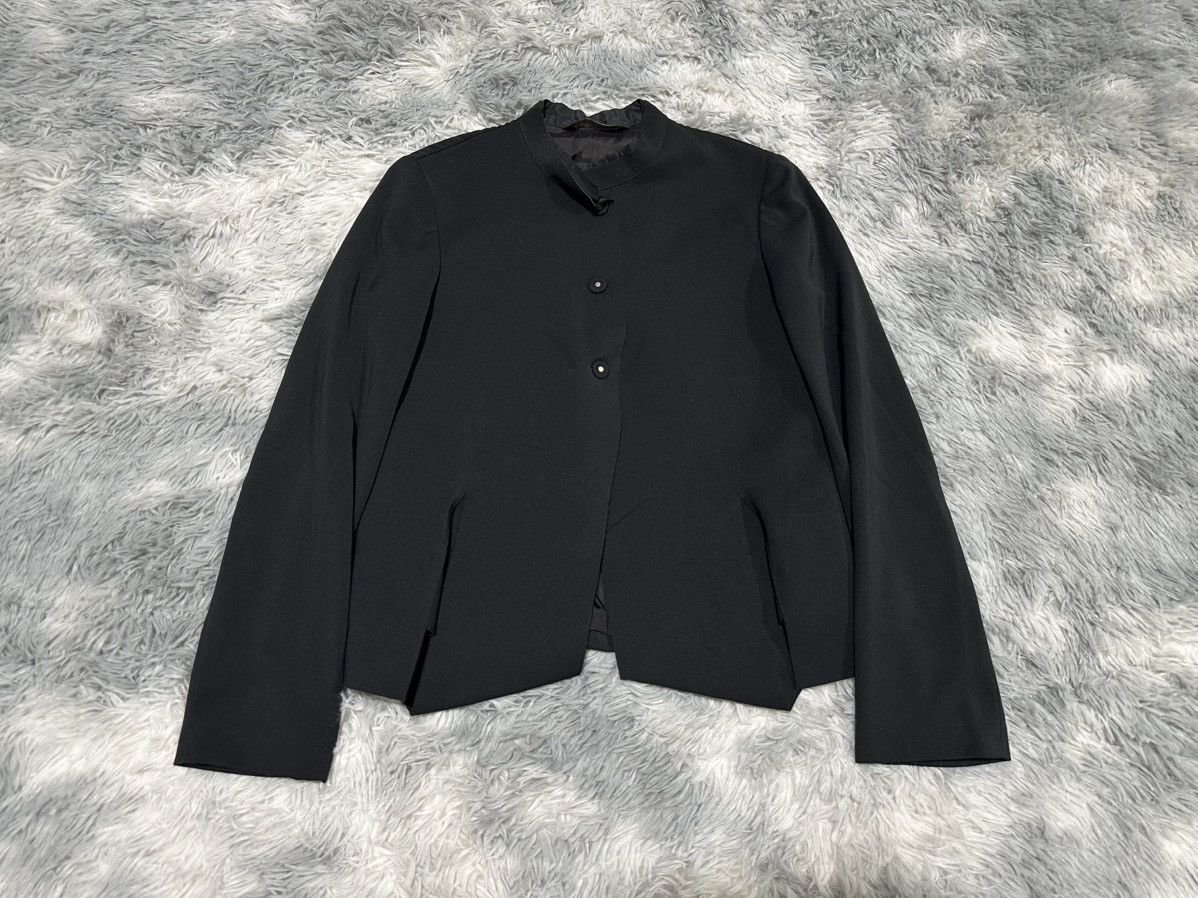 Marithe + Francois Girbaud 🔥Vintage Marithe Francois Girbaud Shirt Blazer Stand Collar Size US S / EU 44-46 / 1 - 1 Thumbnail