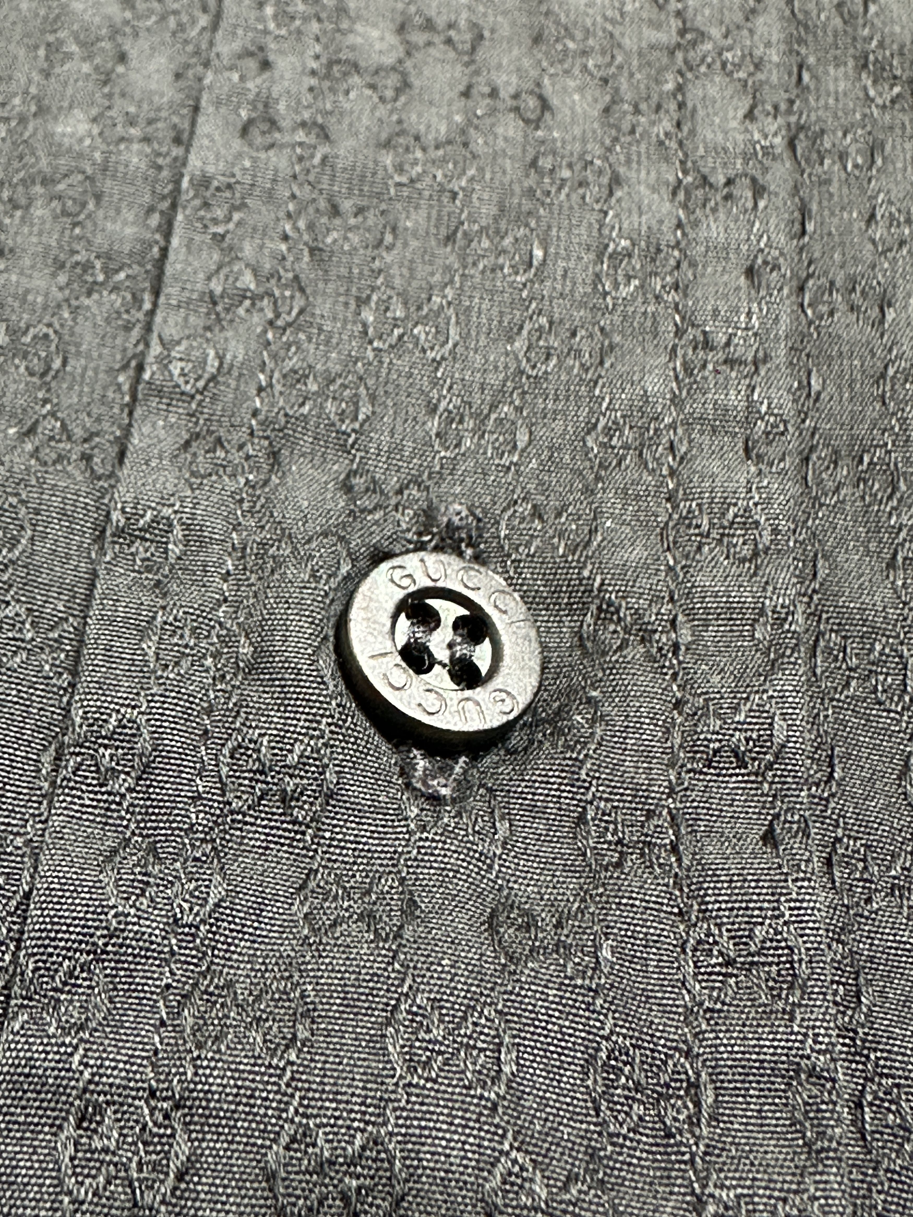 Gucci Gucci GG monogram mens shirt (Size 41/16) Size 42S - 10 Thumbnail