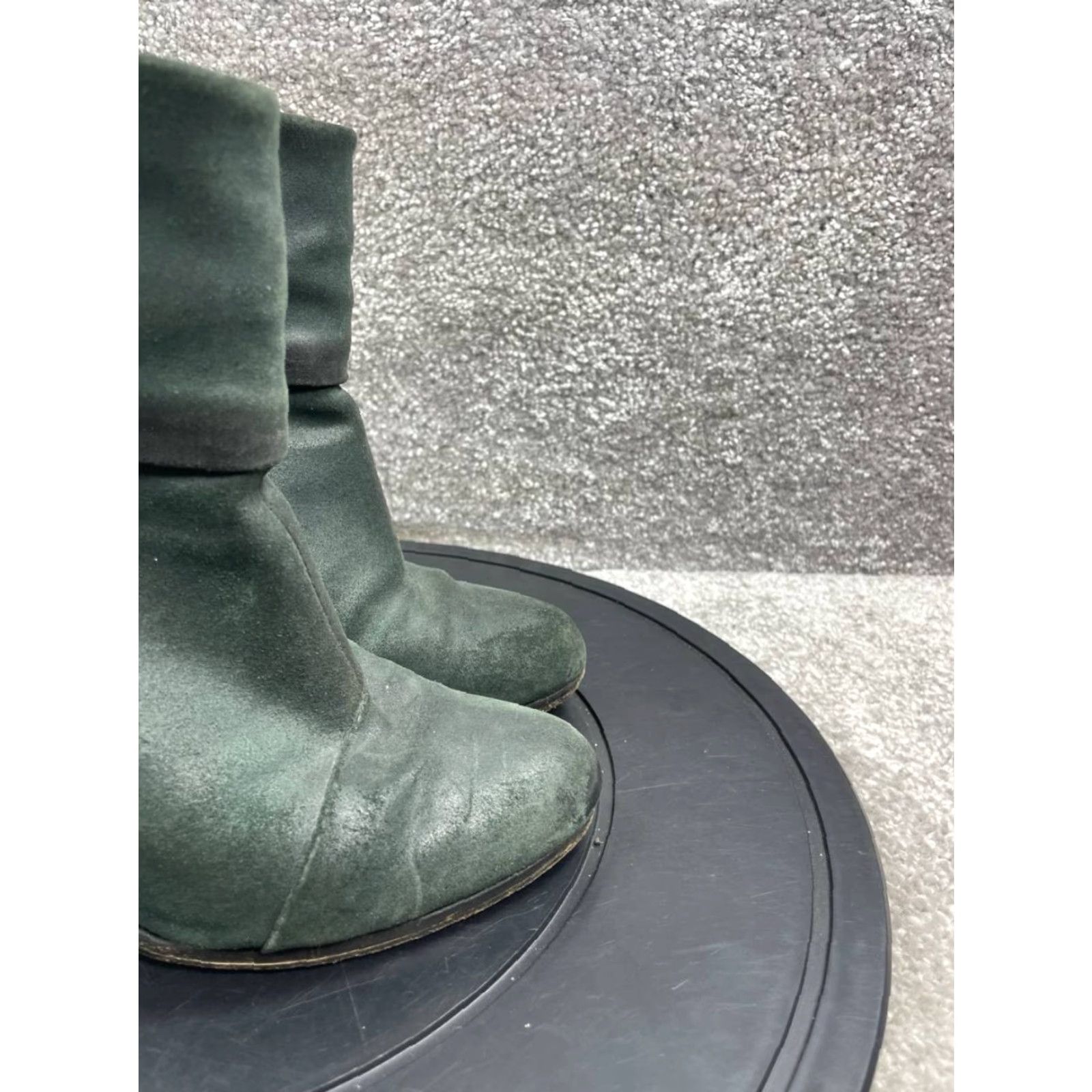 Rag & Bone Rag & bone Newbury Boots Womens 6 Us Green Leather Zip Block Heel Bootie Shoes Size US 6 / IT 36 - 2 Thumbnail